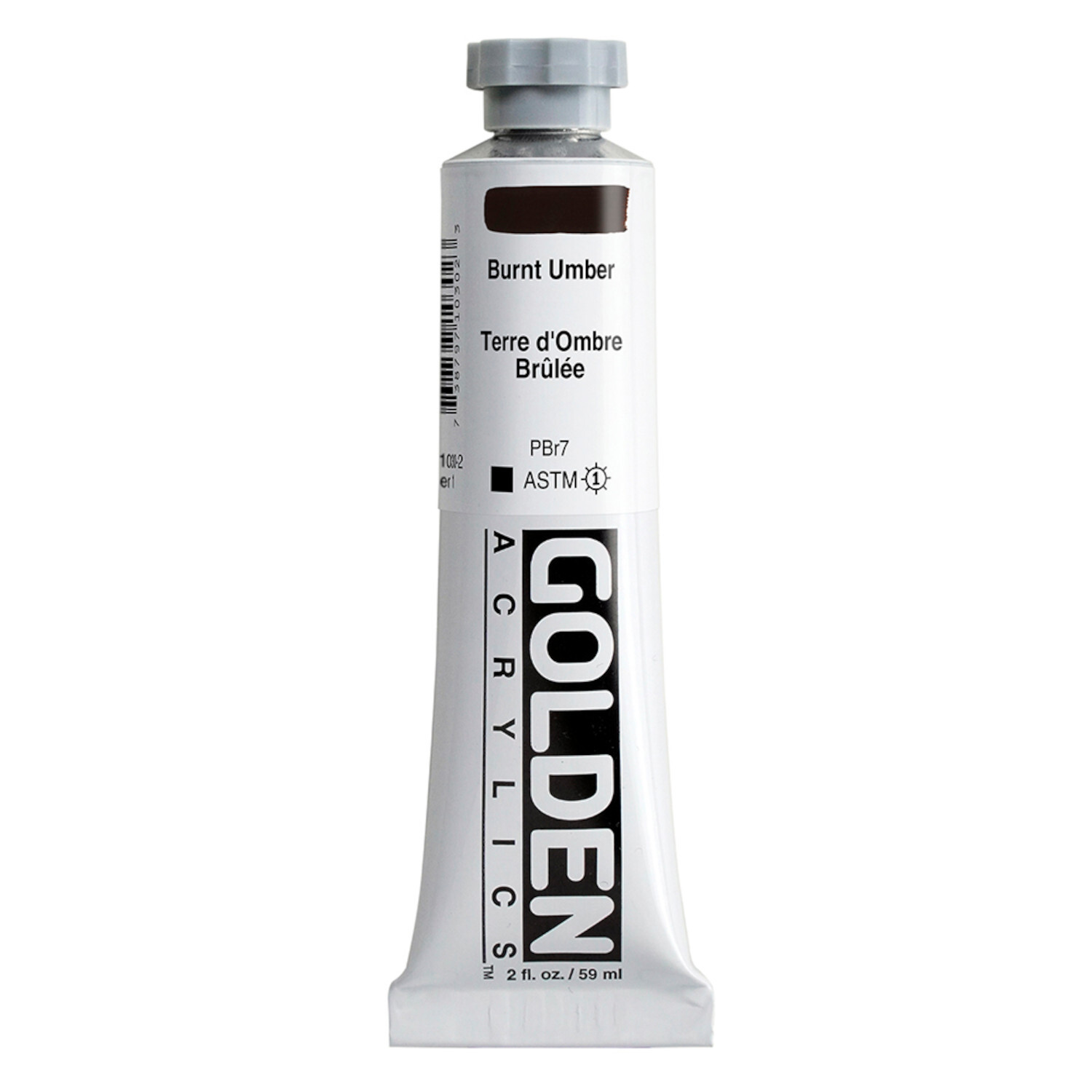 Golden Heavy Body Acrylfarbe Umbra Gebrannt