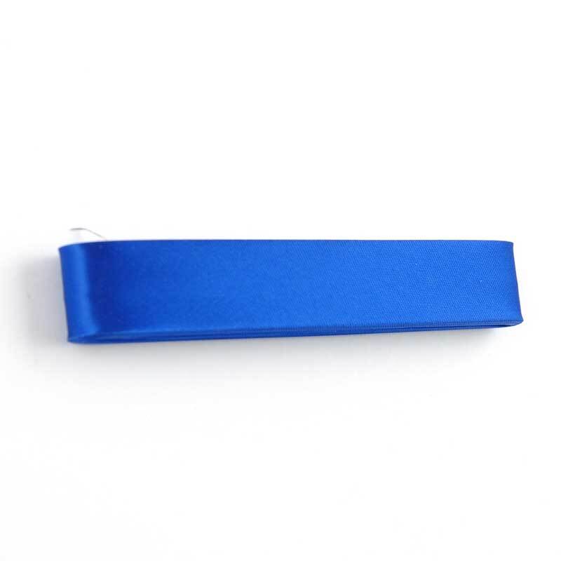 Schrägband 20mm Satin 2m in leuchtendem Blau von Gütermann, perfekt für Nähprojekte.