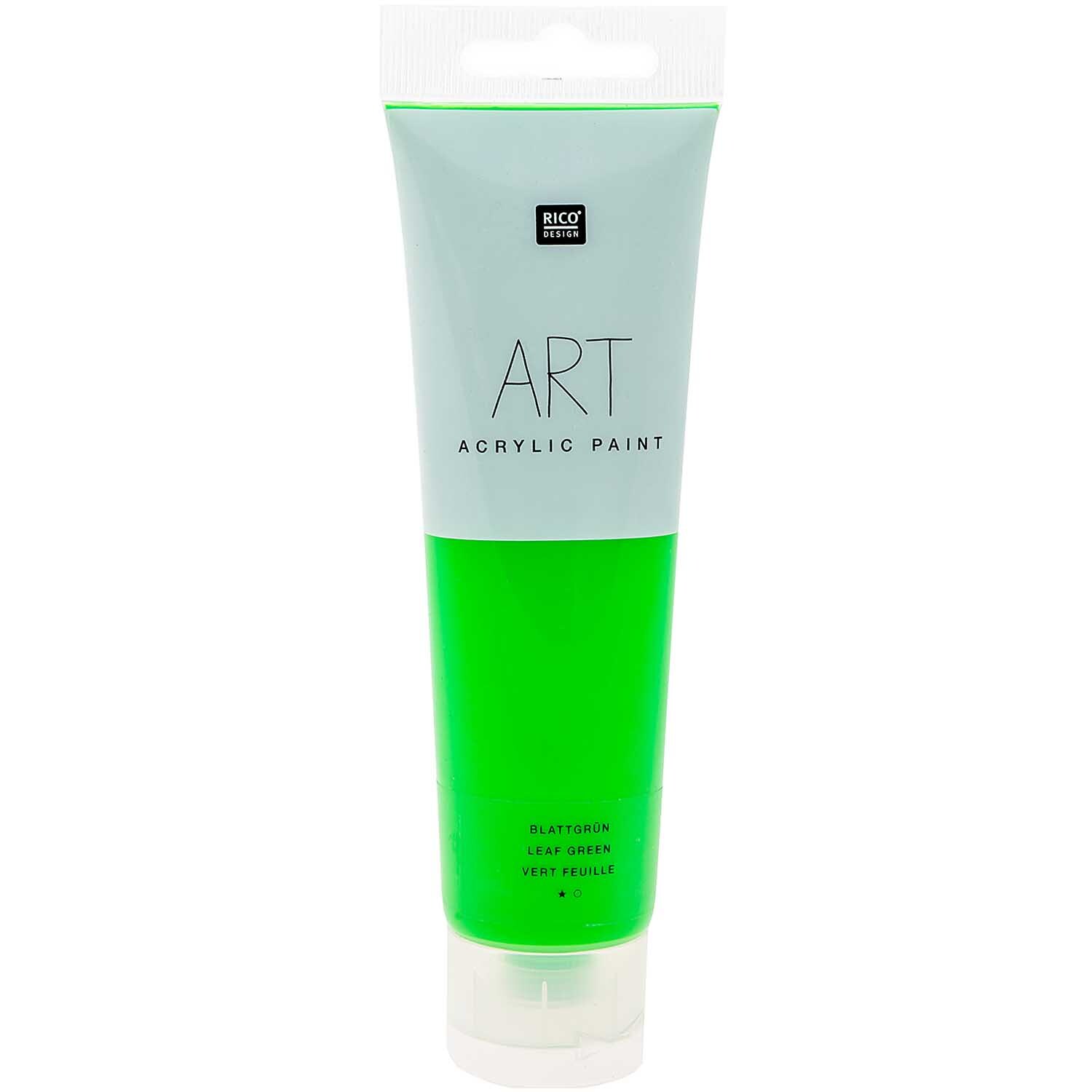 Rico Design ART Künstler Acrylfarbe 100ml Blattgrün