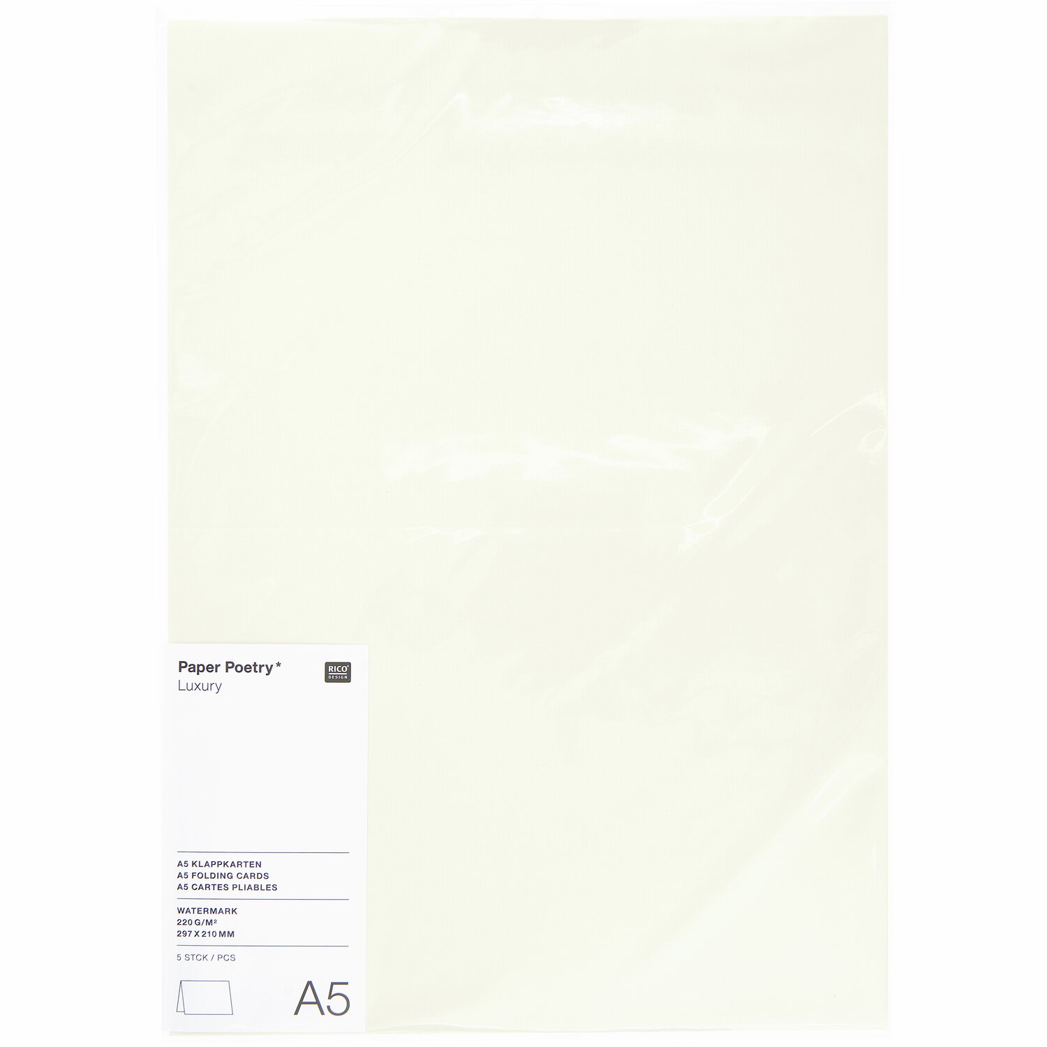 Paper Poerty Luxury Karten A5 Paper Poerty Luxury Karten A5