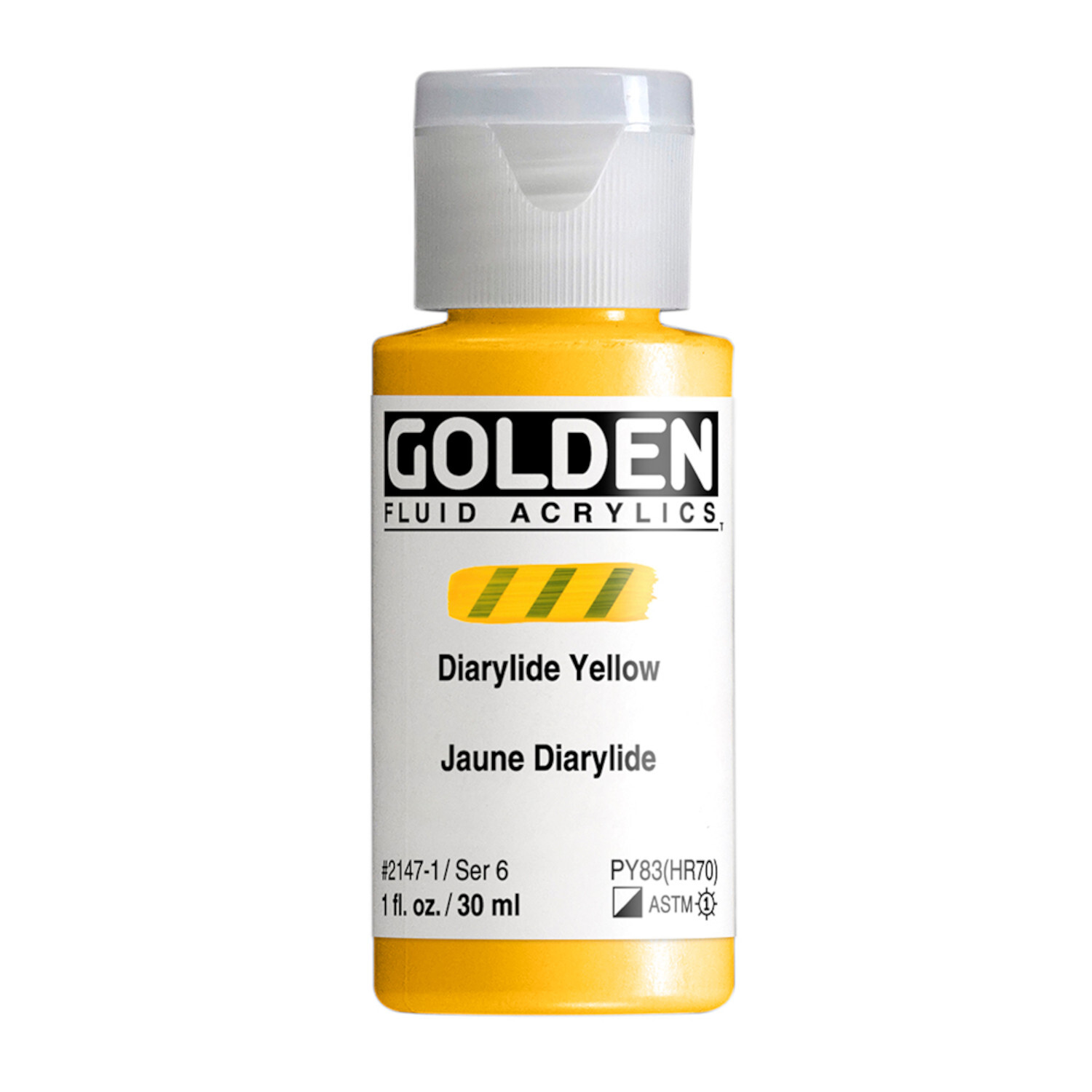 Golden Acrylics Golden Fluid Acrylfarbe Diarylgelb