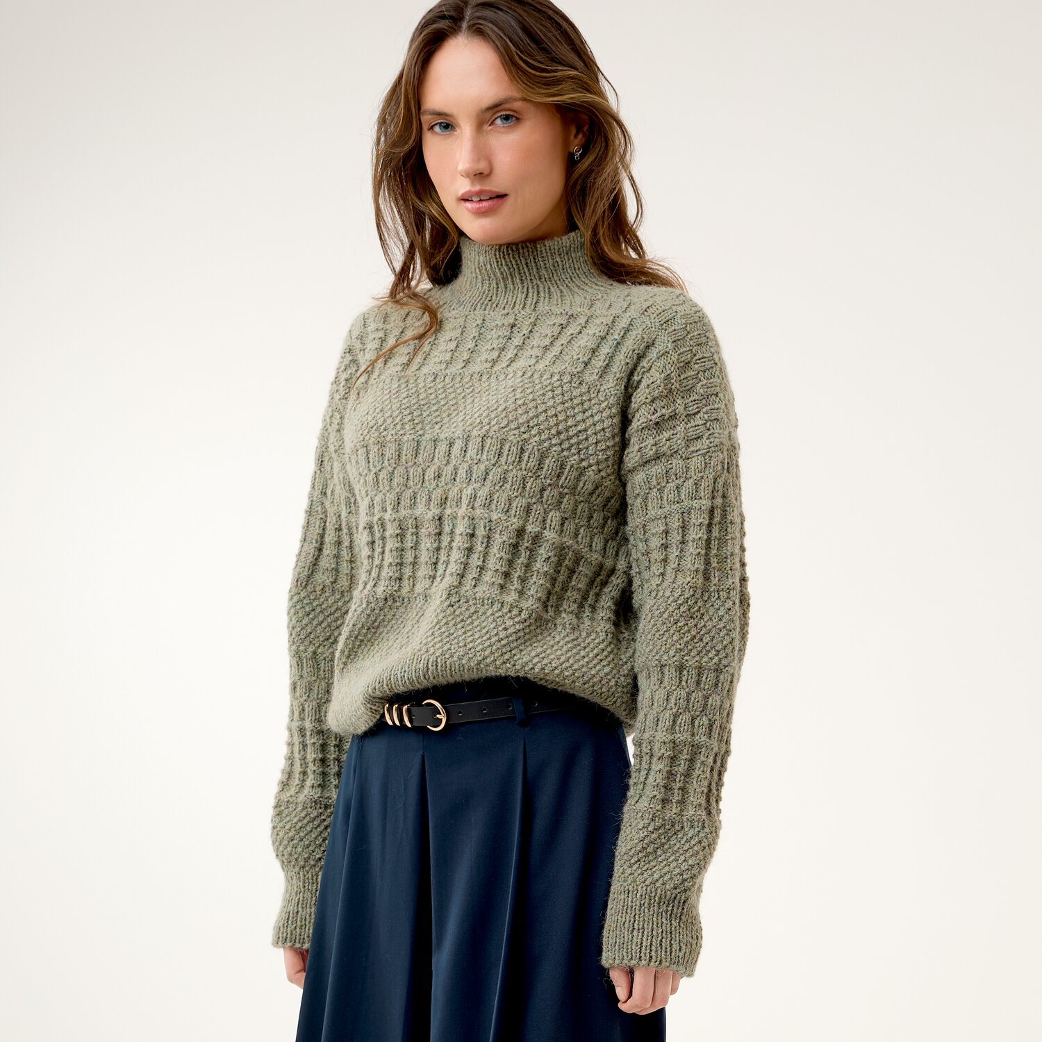 Strickset Pullover Modell 24 aus Die Neue Masche No. 17 von Rico Design