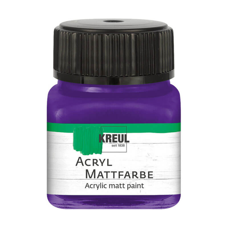 KREUL Acryl Mattfarbe 20ml Violett