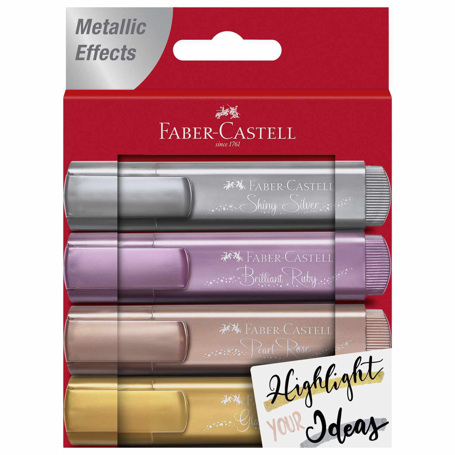 Textmarker TL 46 Metallic 4er Etui Textmarker TL 46 Metallic 4er Etui