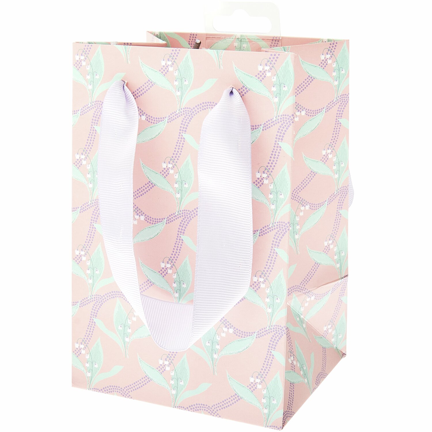 Geschenktüte Schneeglöckchen XS 12x18x10cm von Rico Design