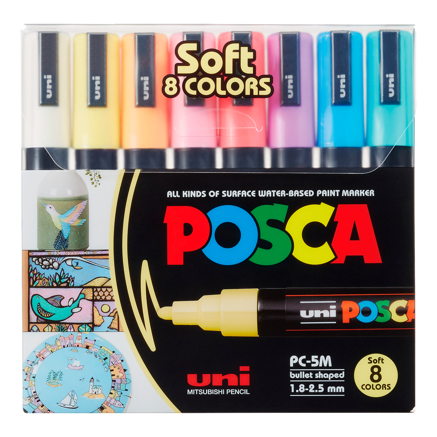 POSCA-Marker PC-5M Pastell POSCA-Marker PC-5M Pastell