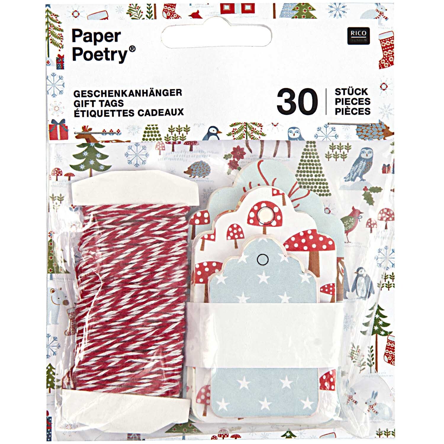 Paper Poetry Geschenkanhänger 30 Stück Paper Poetry Geschenkanhänger 30 Stück