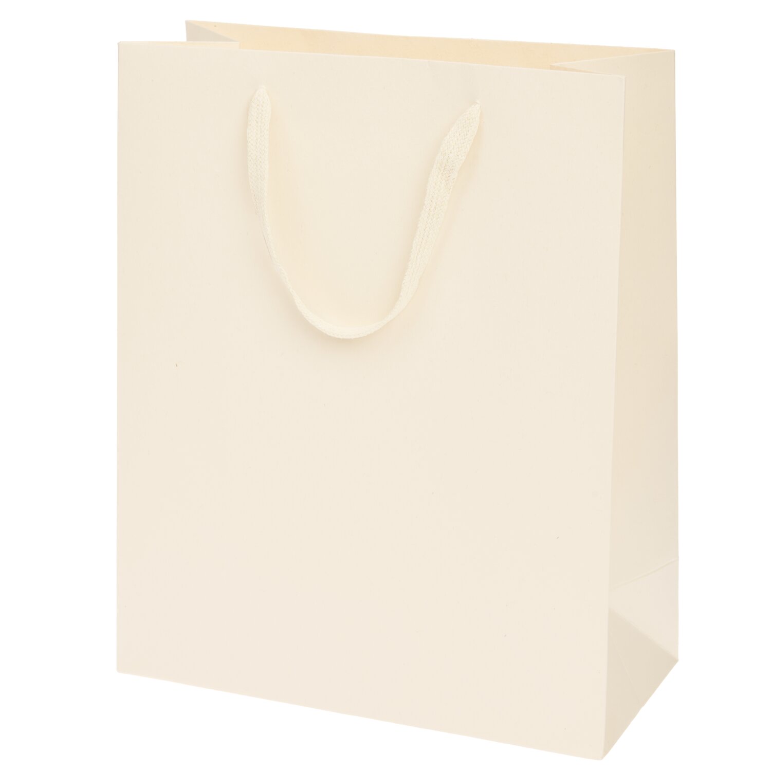 Rico Design Geschenktüte Natur Elfenbein L