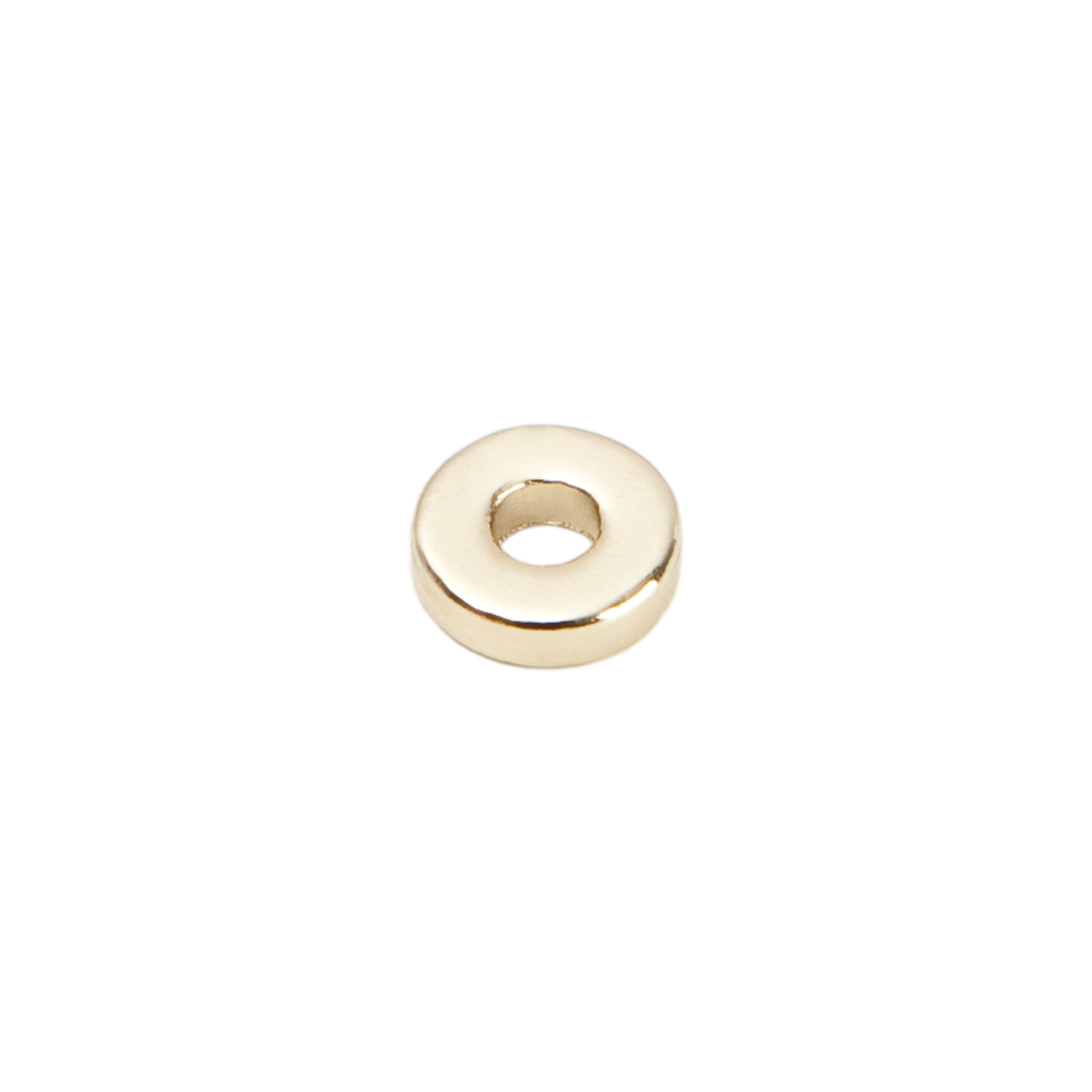Scheibe rund gold 12mm 15 Stück