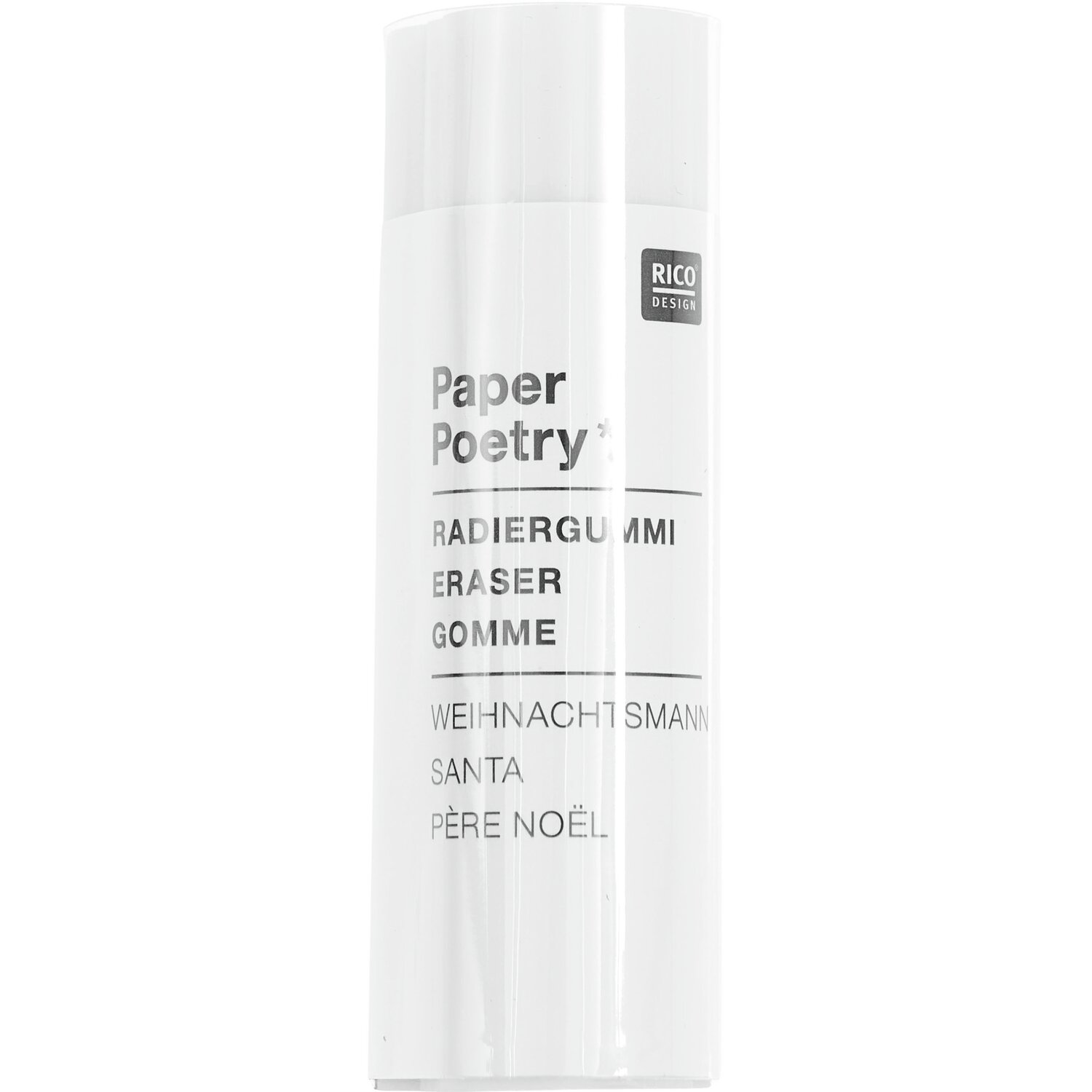 Paper Poetry Radiergummi Weihnachtsmann 21x16x60mm von Rico Design