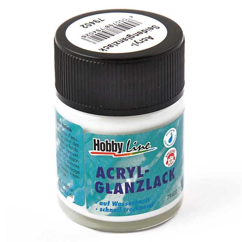 Hobby Line Acryl Glanzlack transparent glänzend 50ml