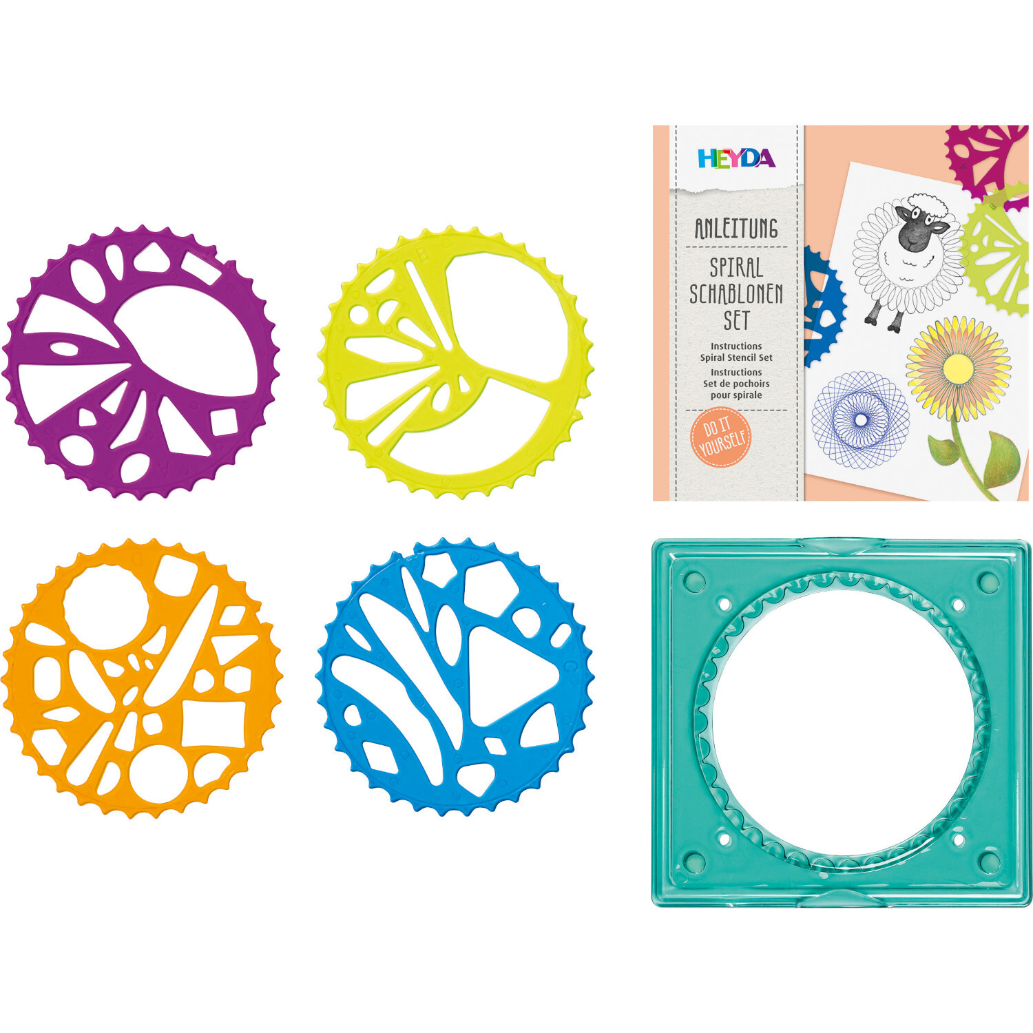 Spiralschablonen-Set von Baier & Schneider 