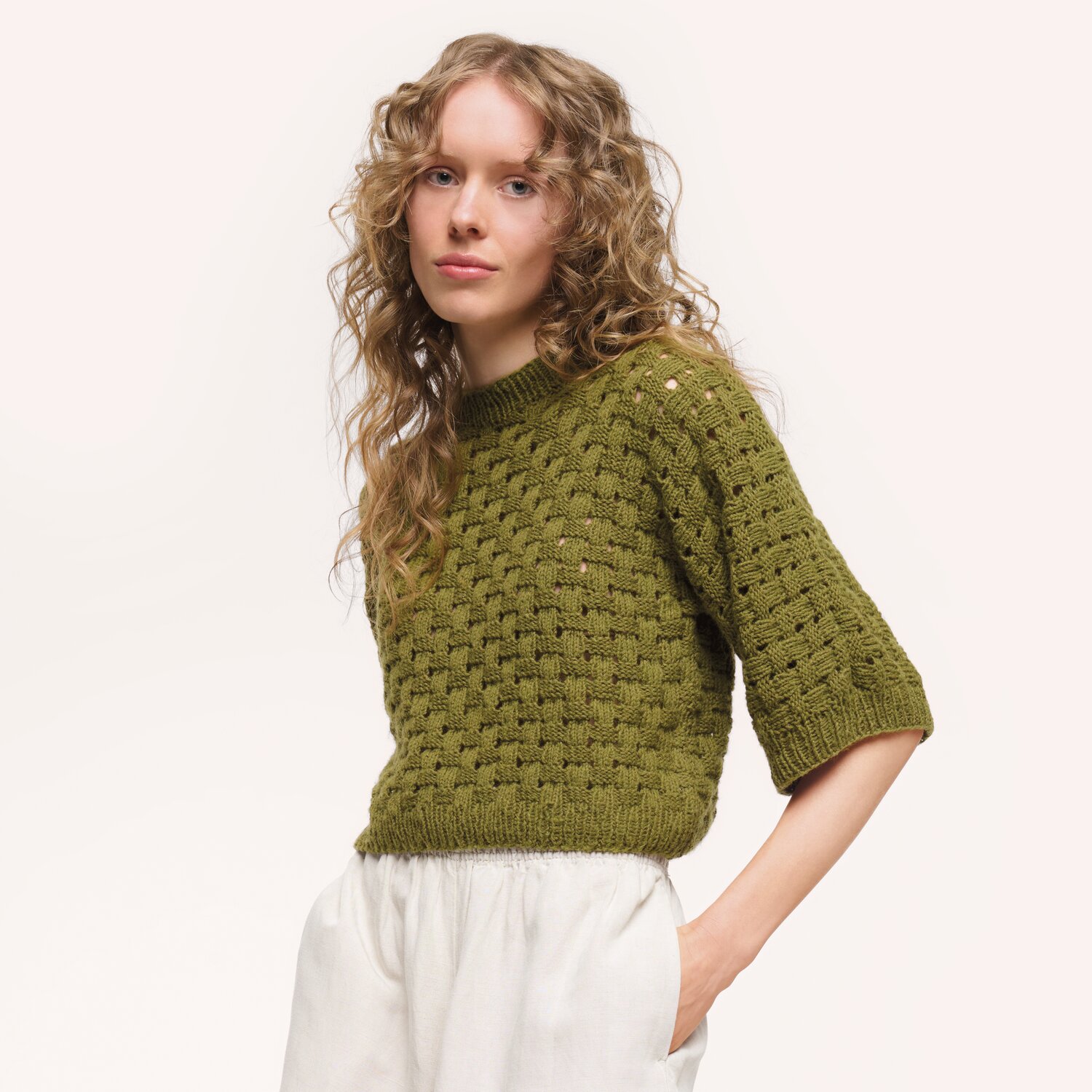 Strickset Pullover Modell 24 aus Made by Me No. 22 von Rico Design