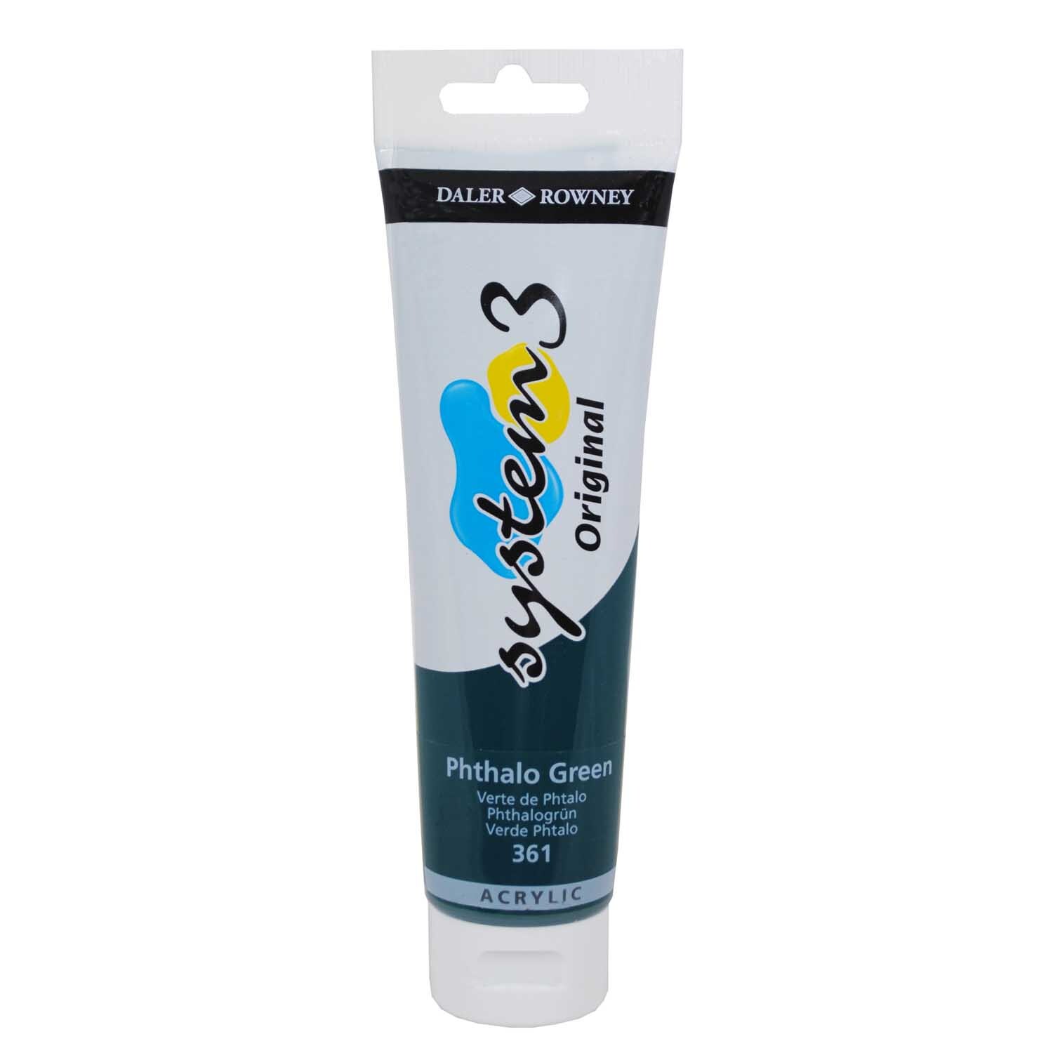 Daler-Rowney System 3 150ml Phthalo Green
