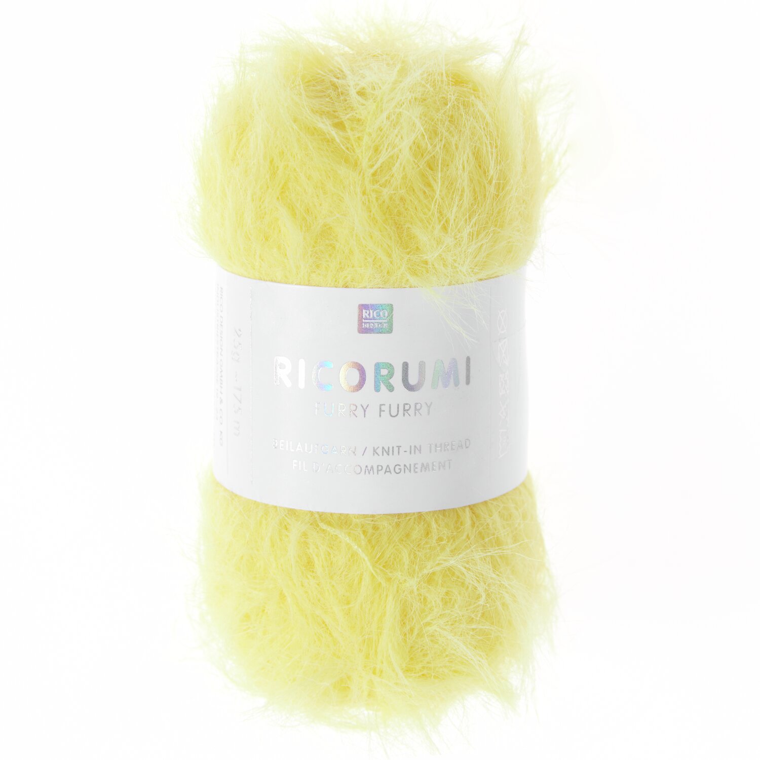Ricorumi Furry Furry 25g 175m Farbe Gelb von Rico Design Ricorumi Furry Furry 25g 175m Farbe Gelb von Rico Design