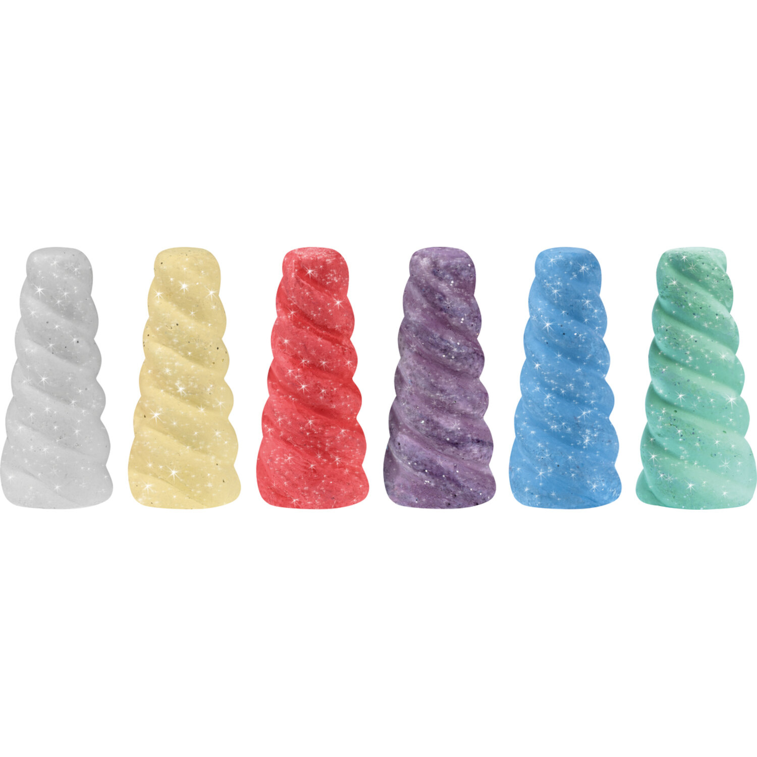 Straßenmalkreide Einhorn Set 6-teilig von Eberhard Faber Vertrieb 