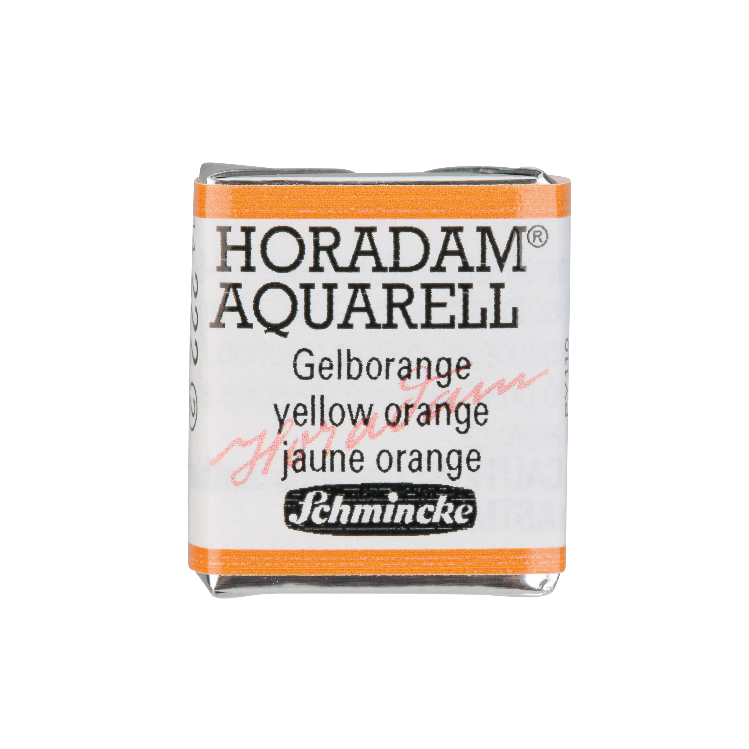 Schmincke HORADAM Aquarellfarbe 1/2 Näpfchen Gelborange