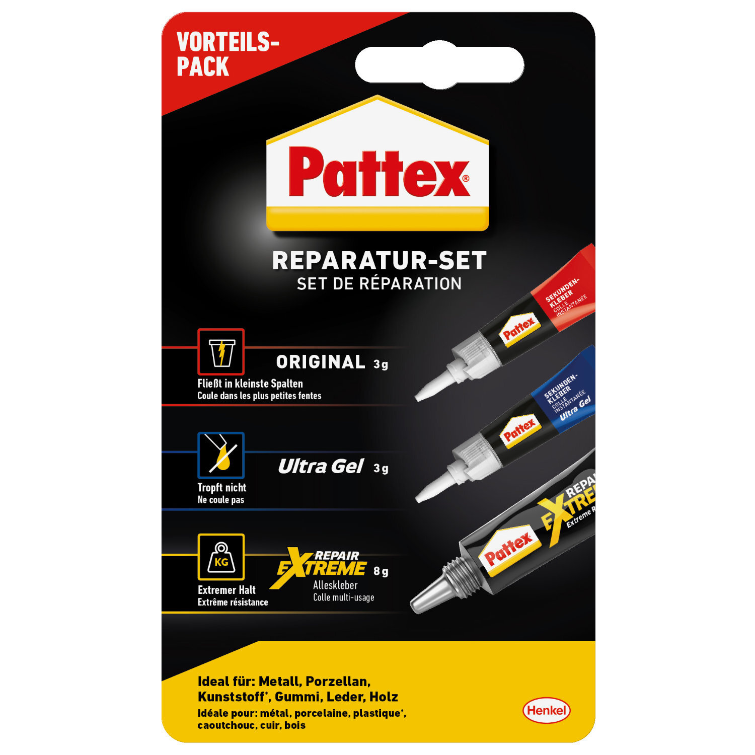 Reparatur-Set-Kleber
