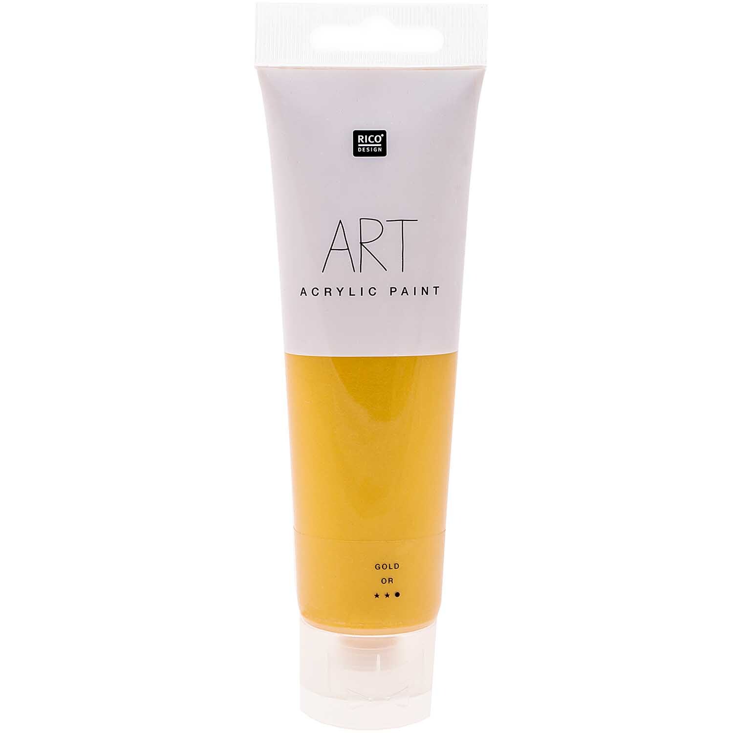 Rico Design ART Künstler Acrylfarbe 100ml Gold
