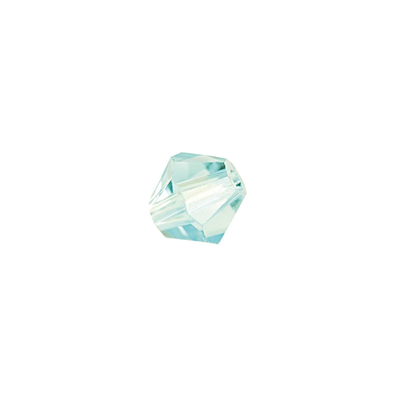 Glasschliff-Raute Perlen 6mm 12 Stück