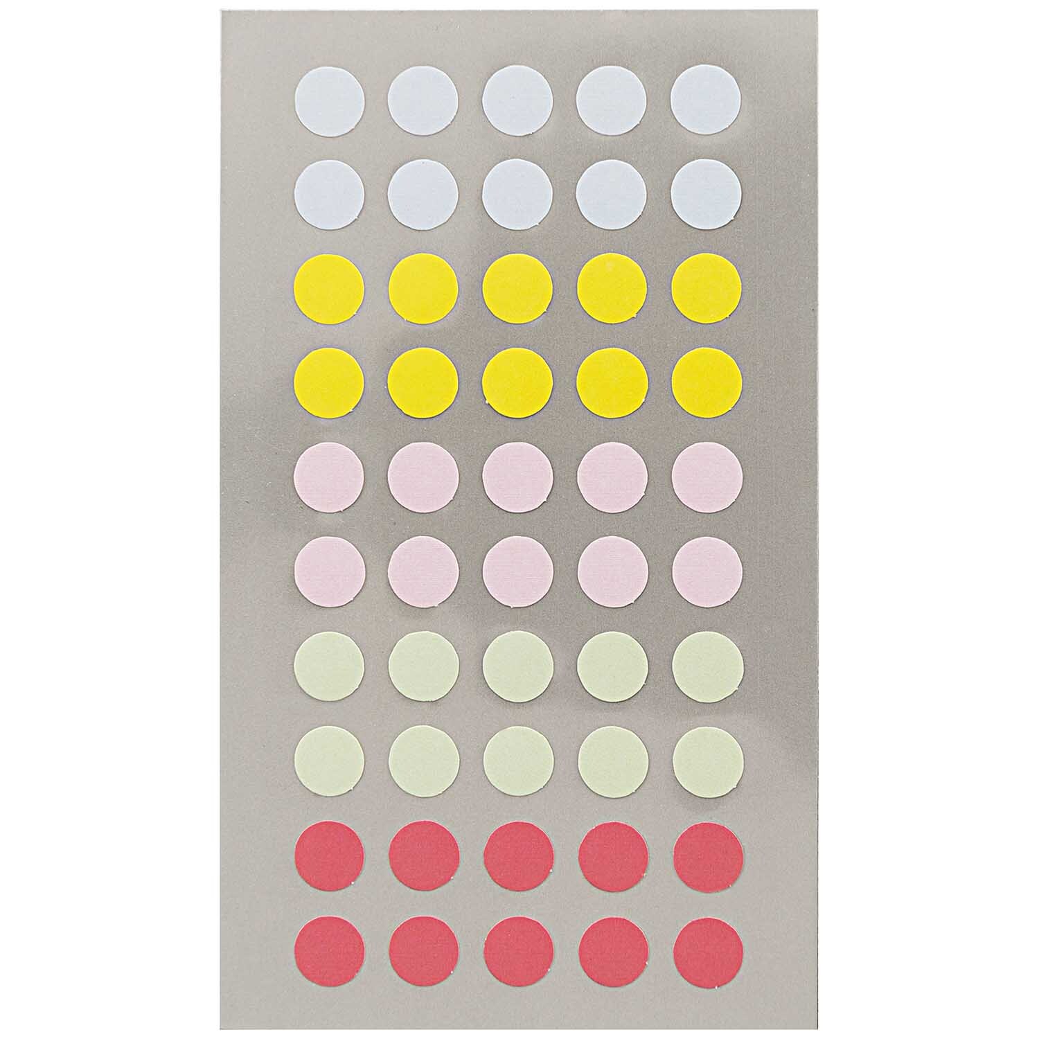 Office Sticker Punkte 8mm 4 Bogen Office Sticker Punkte 8mm 4 Bogen