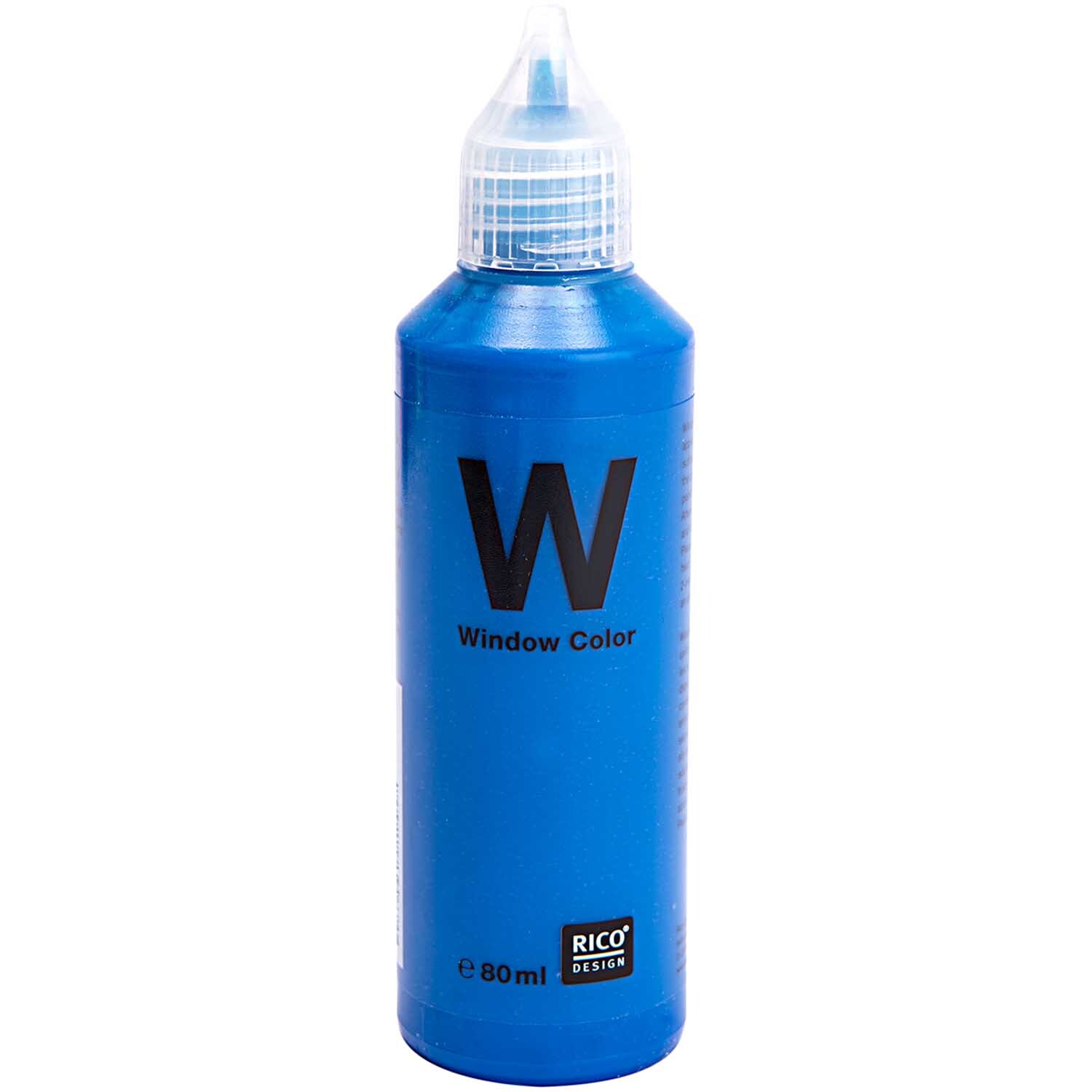 Rico Design Window Color transparent 80ml Königsblau