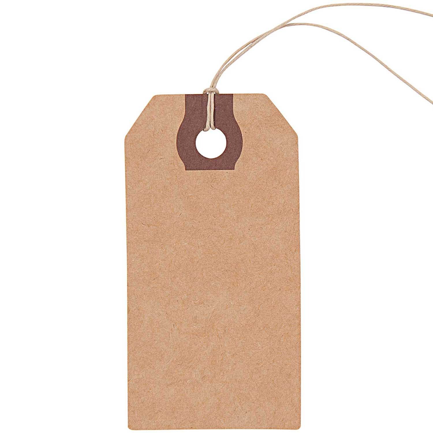 Paper Poetry Geschenkanhänger 9x4,5cm 9 Stück Kraftpapier Paper Poetry Geschenkanhänger 9x4,5cm 9 Stück Kraftpapier
