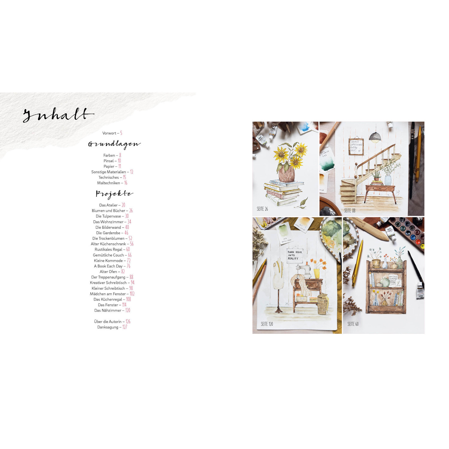 Welcome Home - Watercolor von Edition Michael Fischer 