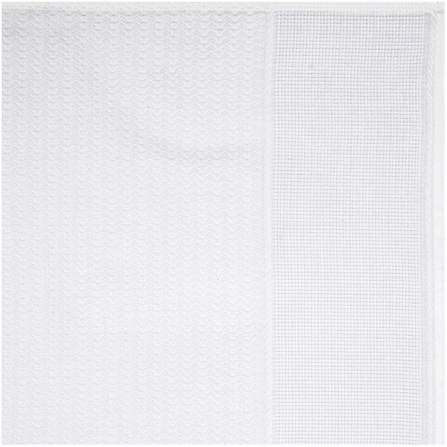 Geschirrtuch Wellen weiß 50x75cm