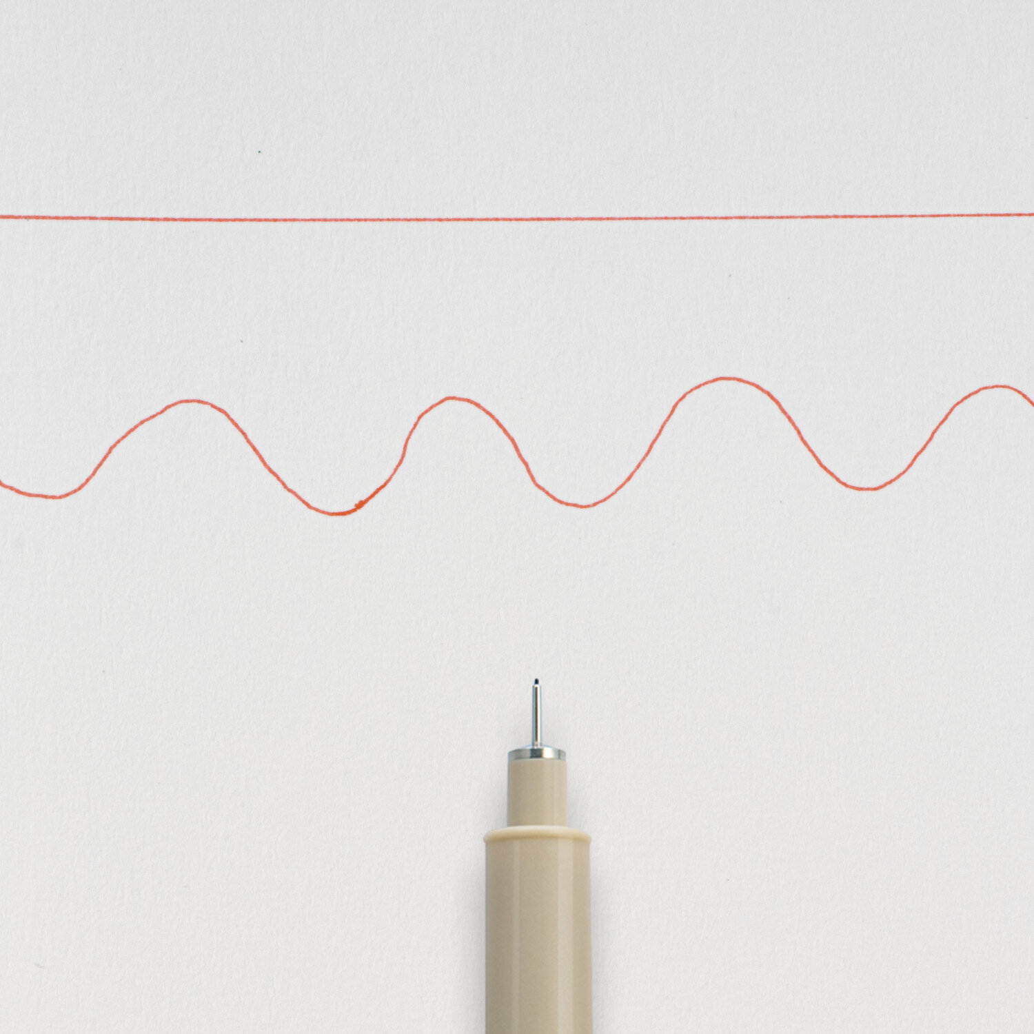 Pigment Liner Sakura 0,20mm Farbe Rot von Royal Talens