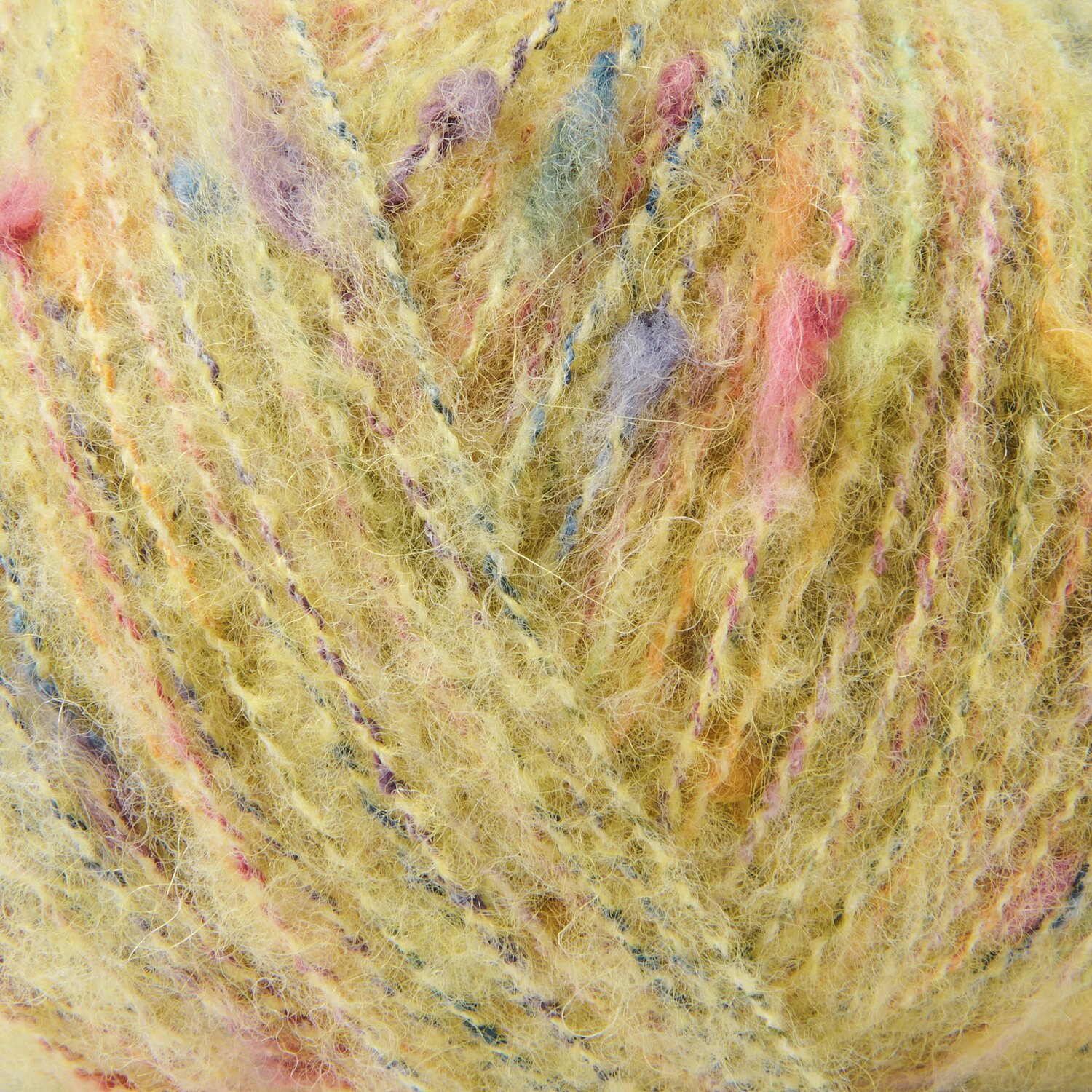 Fashion Cotton Alpaca Fun Neps: Weiches Garn in Pastellfarben mit bunten Neps, ideal für kreative Strickprojekte.
