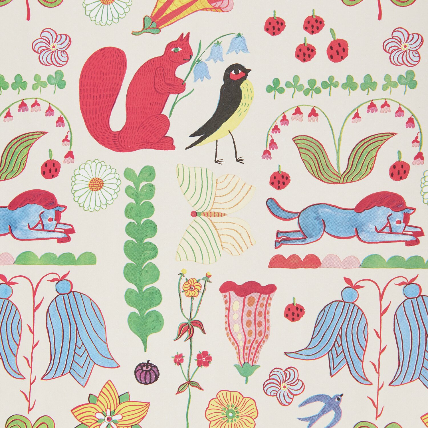 Geschenkpapier Midsommar Magic Geschenkpapier Midsommar Magic