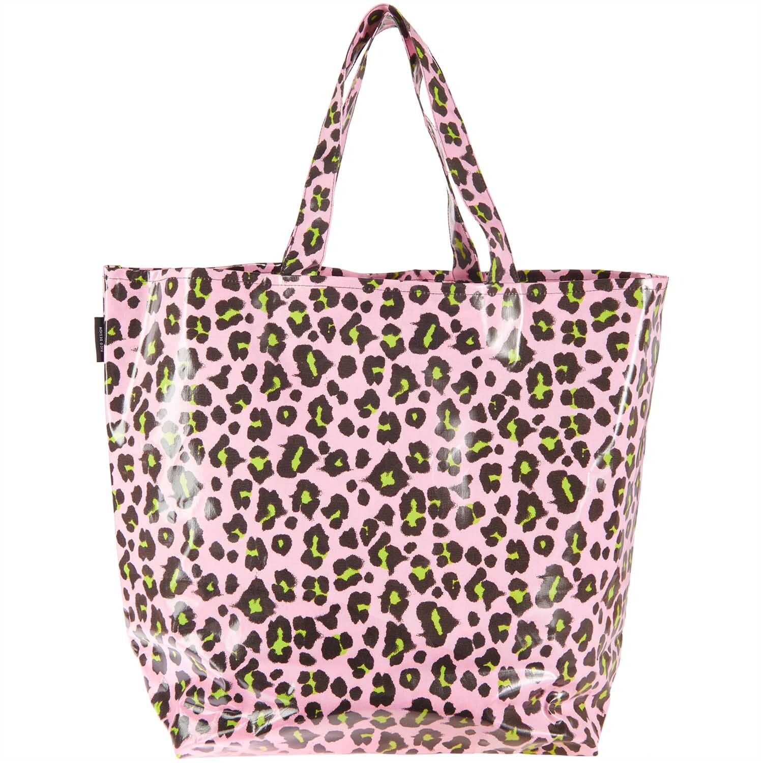 PVC-Shopper Acid Leo rosa 41x55x19cm von Rico Design