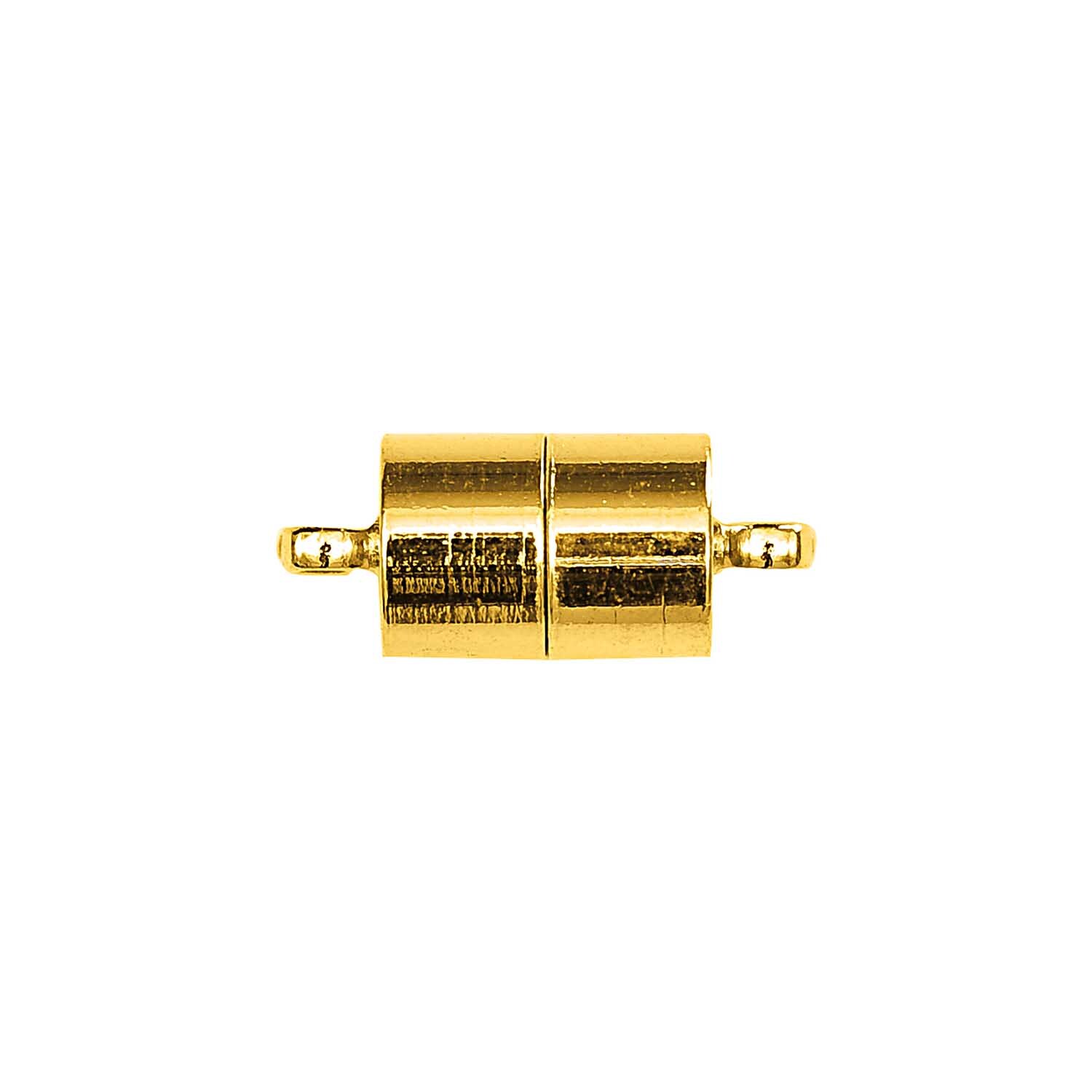 Magnetverschluß länglich gold 11mm