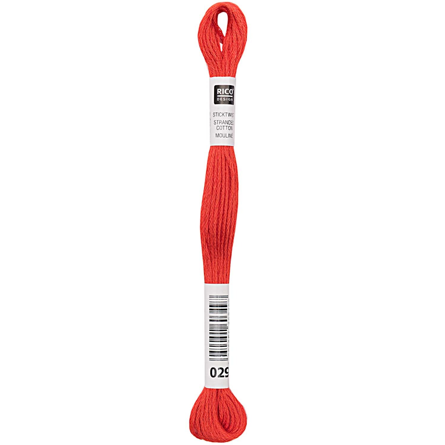 Rico Design Sticktwist 8m 029 Brilliantrot