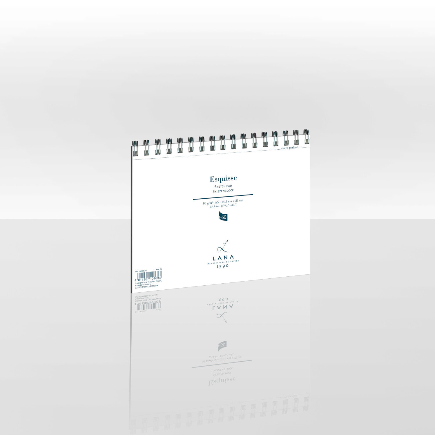 Lana Esquisse Skizzenblock 96g/m² von Hahnemühle FineArt 