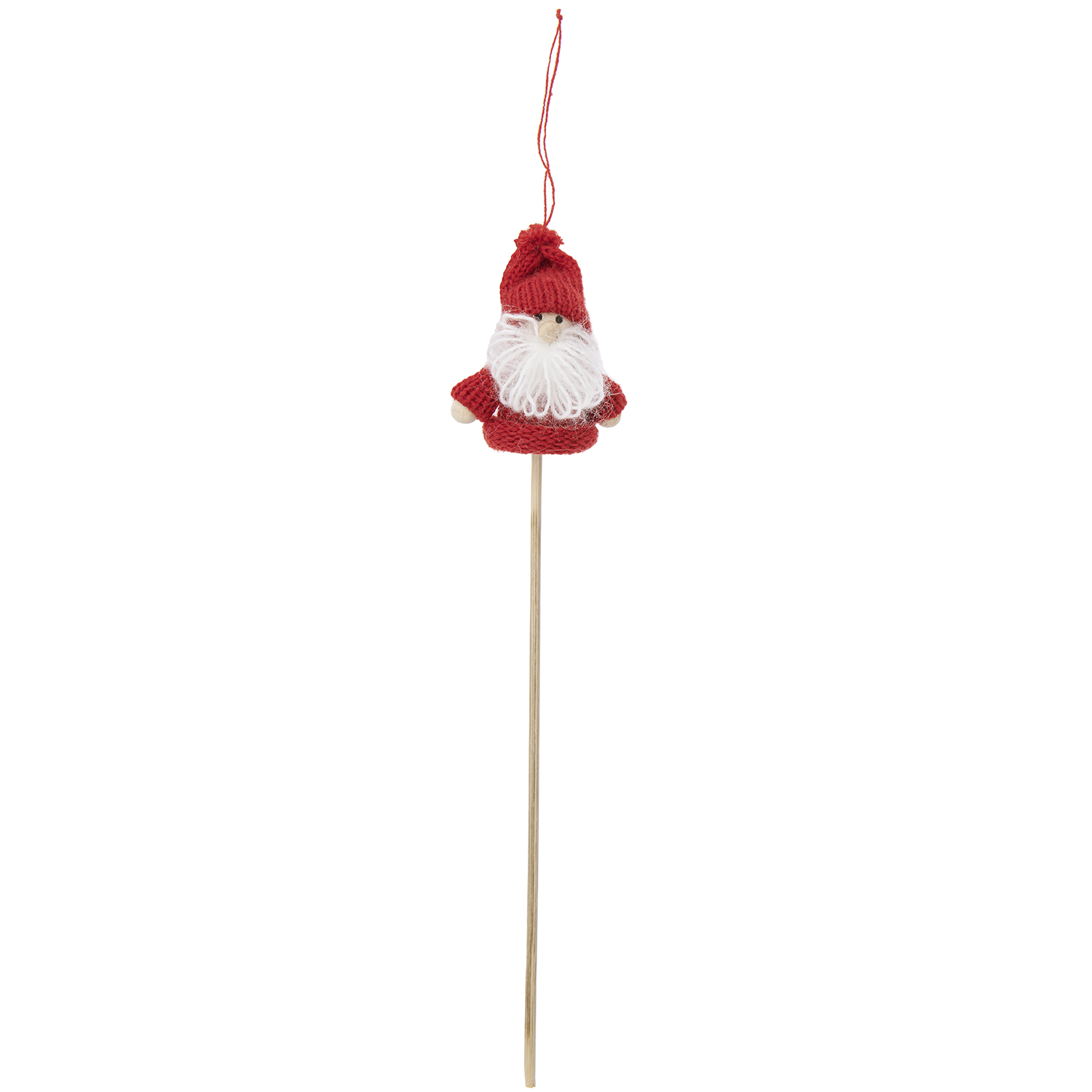 Deko-Stecker Wichtel Santa 5x3,5x24,5cm