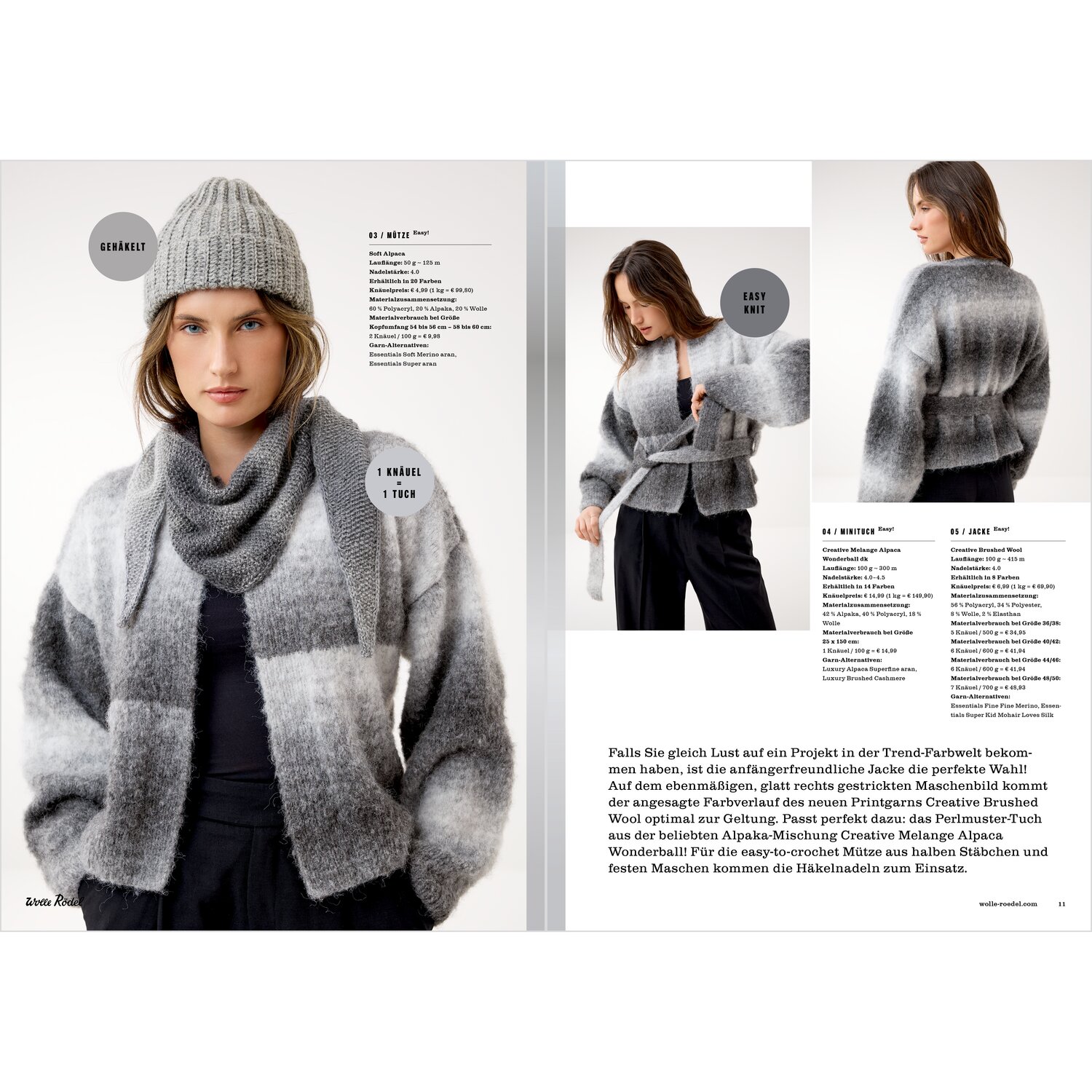 Die Neue Masche No. 16 Herbst von idee. Creativmarkt 