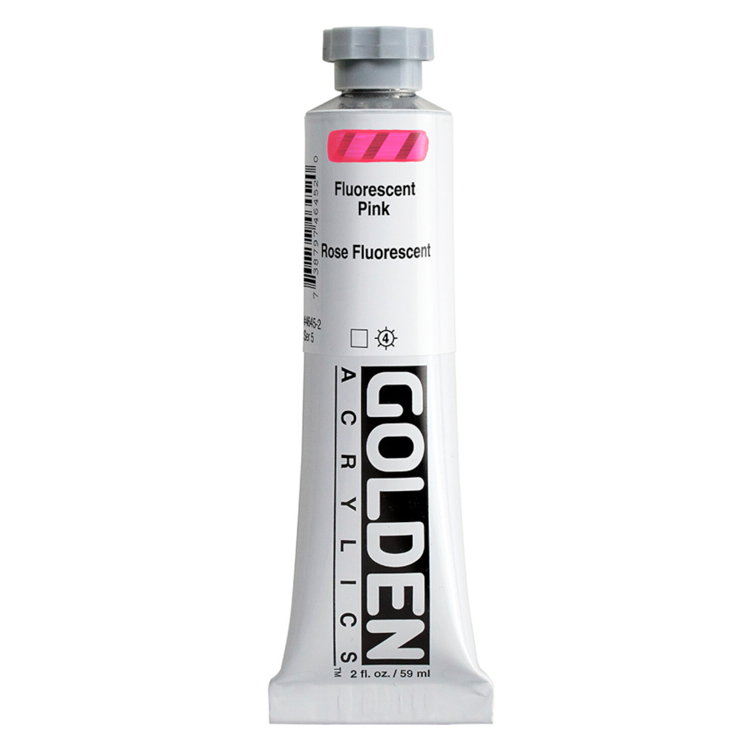 Golden Acrylics Golden Heavy Body Acrylfarbe Fluoreszierend Pink