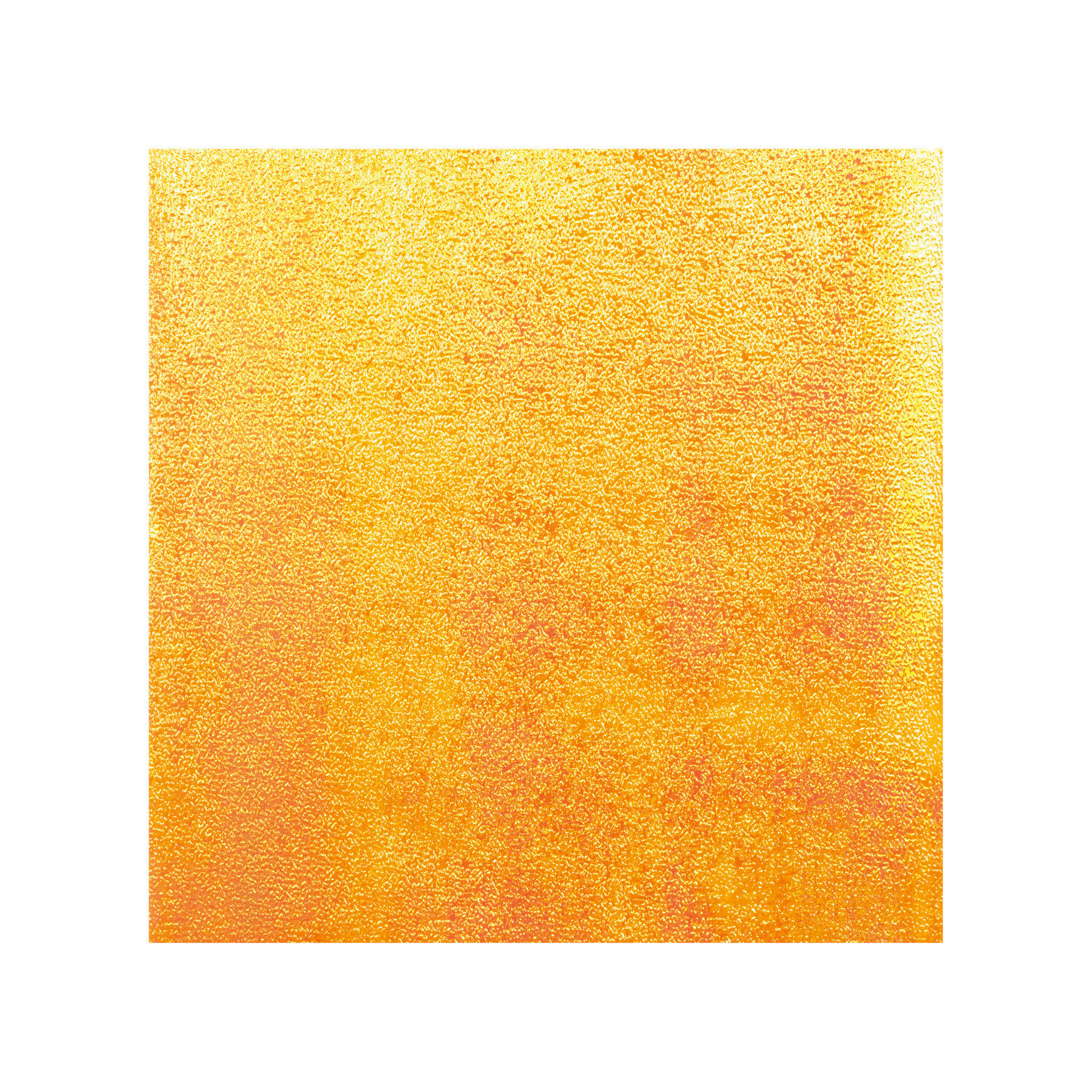 Faltblätter irisierend 14x14cm 50 Blatt, quadratisches, schimmerndes Papier von folia mit glänzender, strukturierter Oberfläche in warmen Gold- und Orangetönen