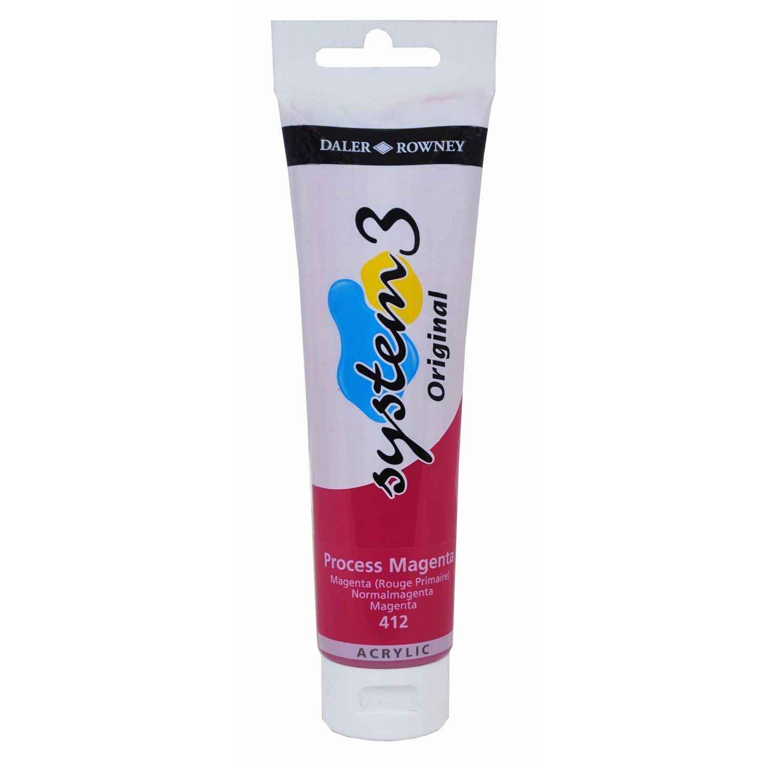 Daler-Rowney System 3 150ml Process Magenta