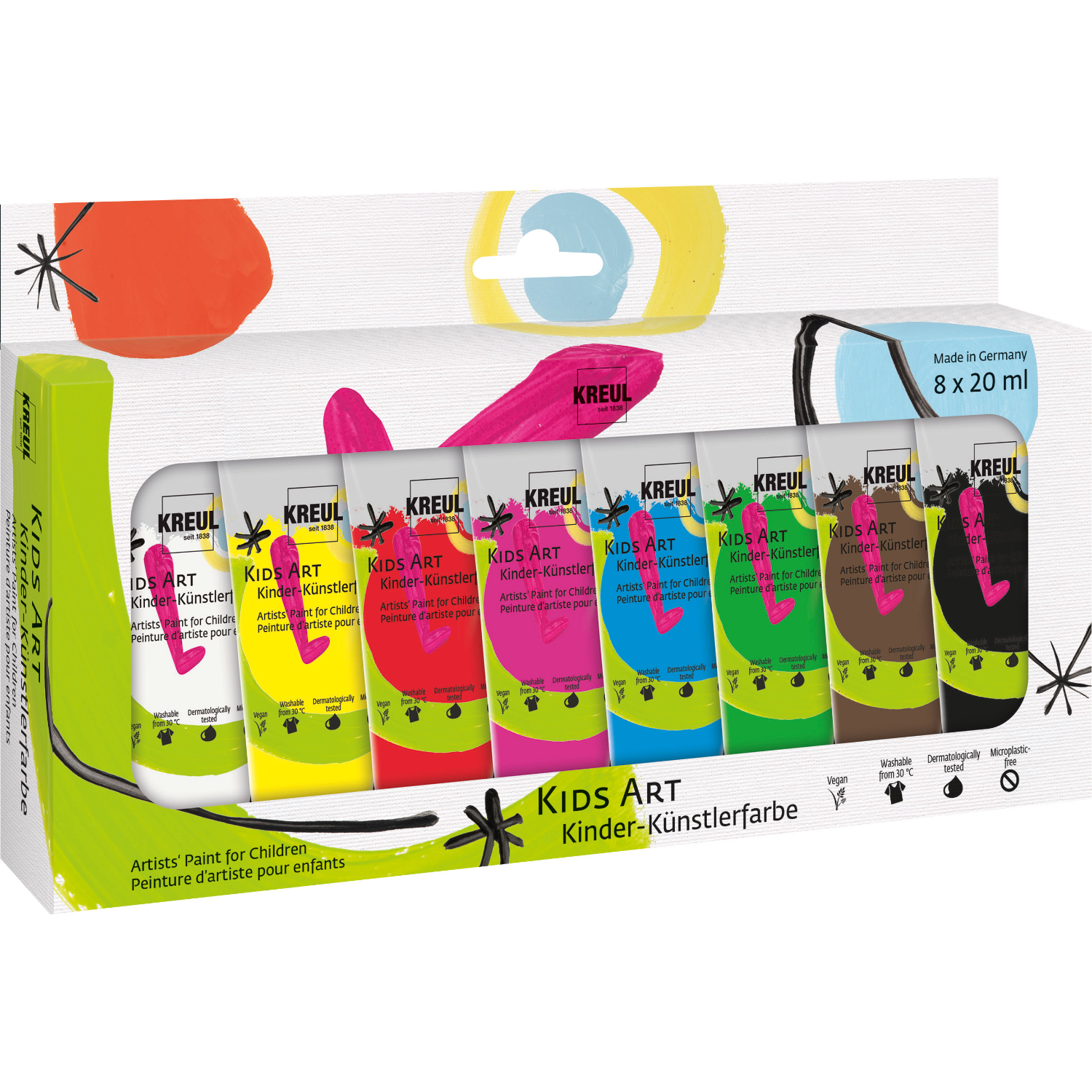 Kreul Kids Art Kinder-Künstlerfarben Set