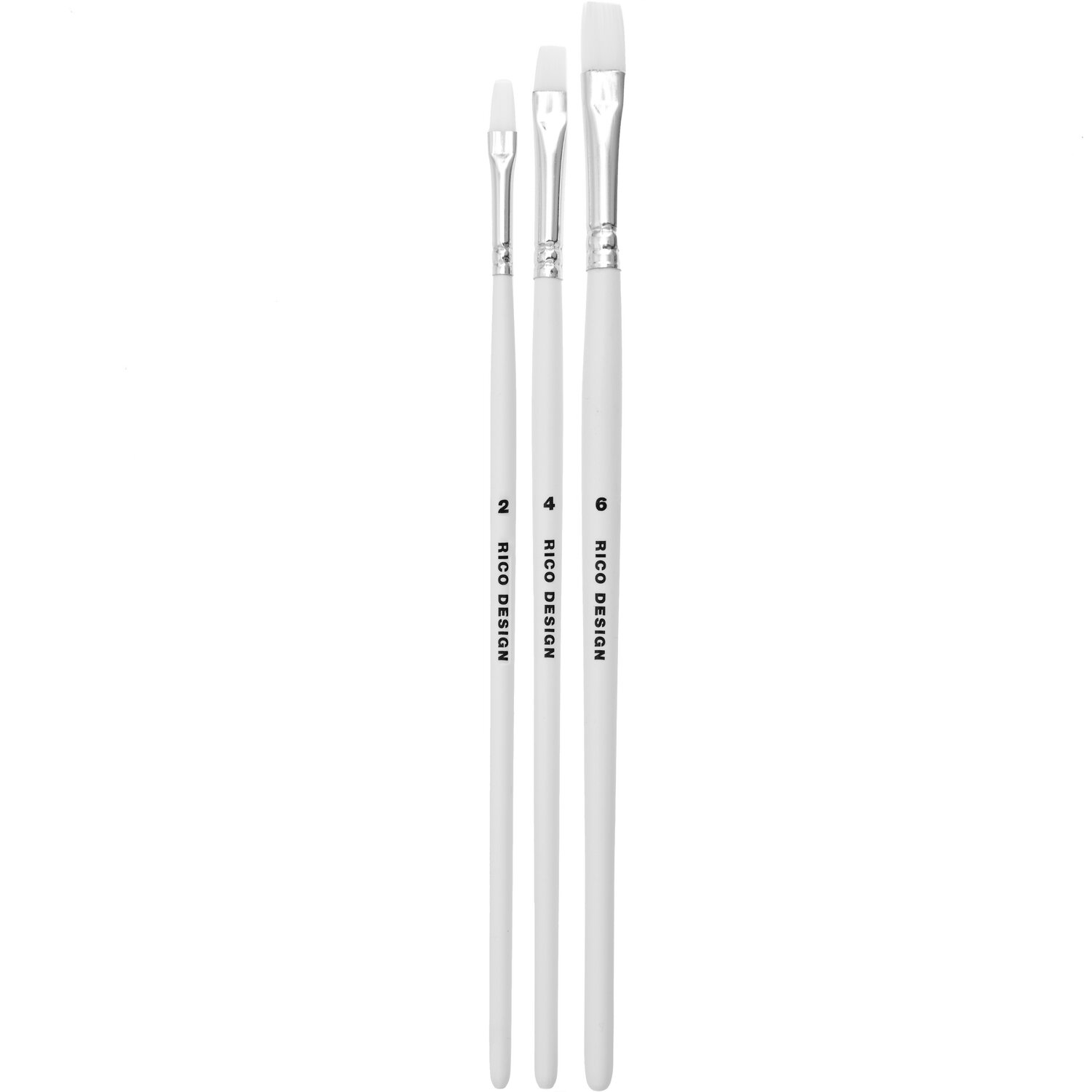 Acrylini Acrylpinselset flach Acrylini Acrylpinselset flach