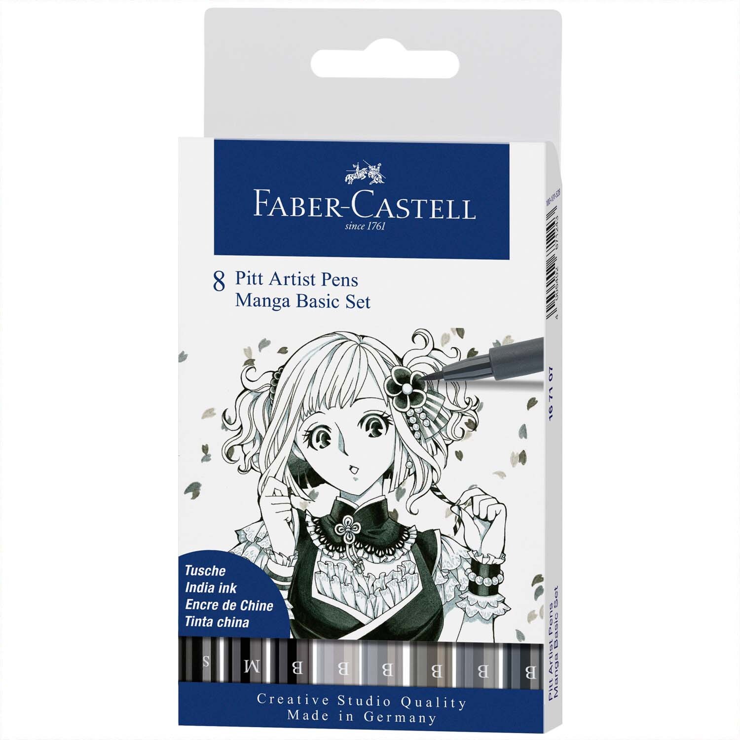 Pitt Artist Pen Manga Basic Tuschestift-Set