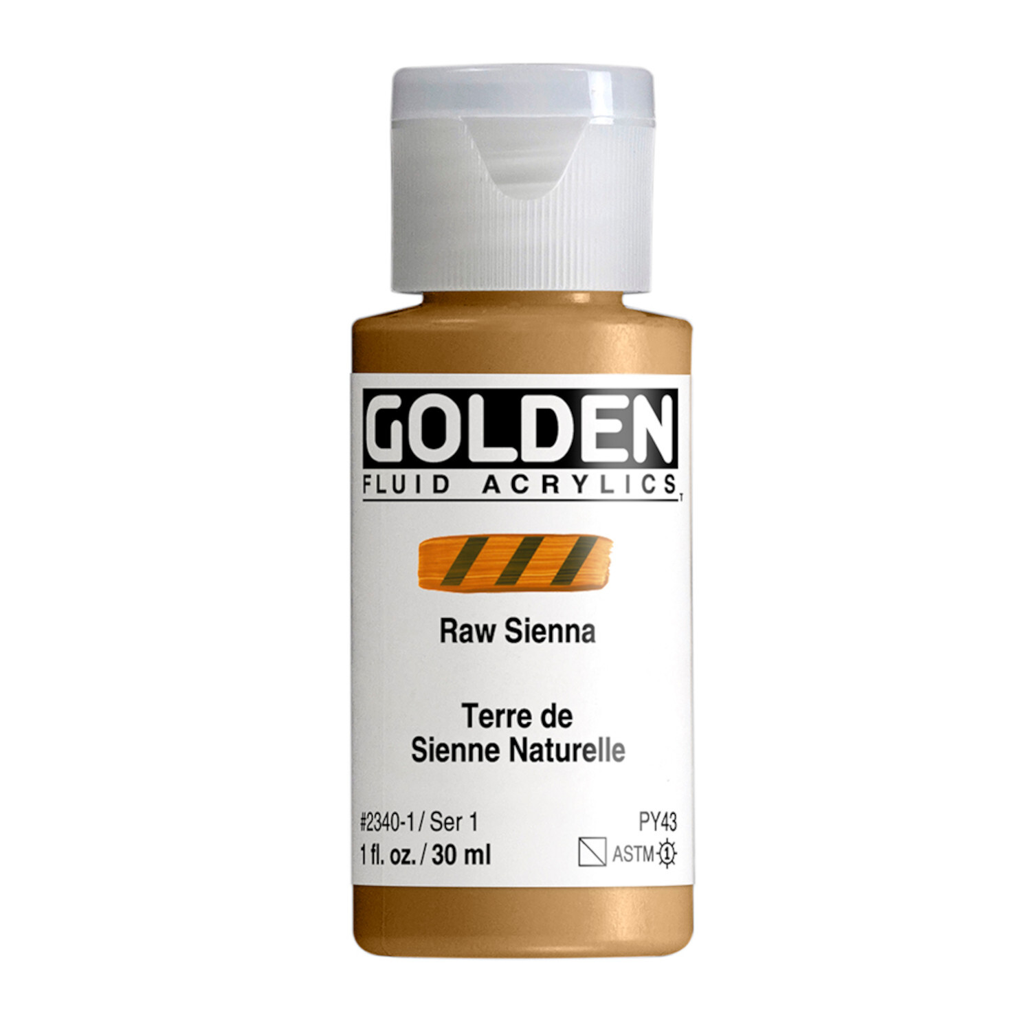 Golden Acrylics Golden Fluid Acrylfarbe Siena Natur