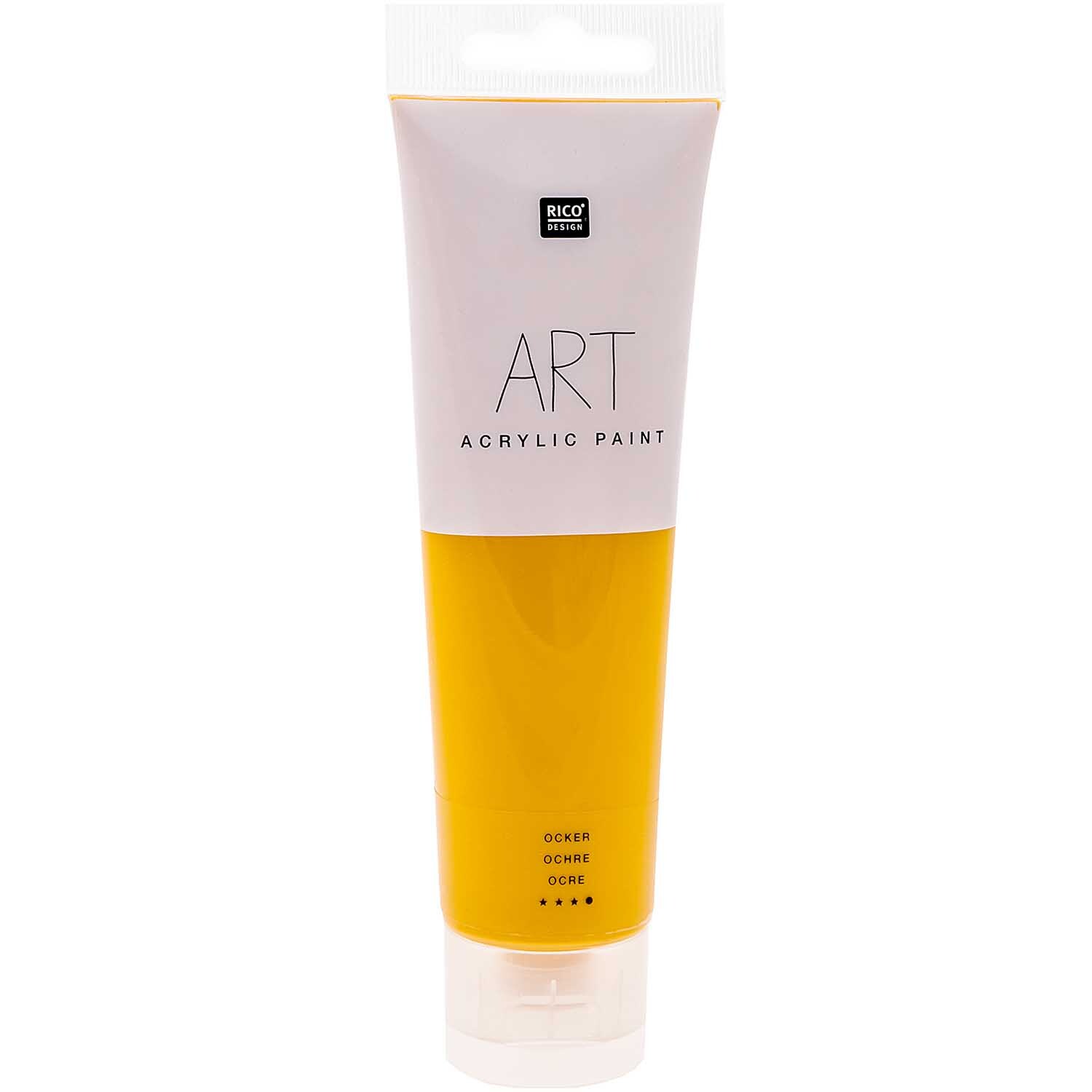 Rico Design ART Künstler Acrylfarbe 100ml Ocker
