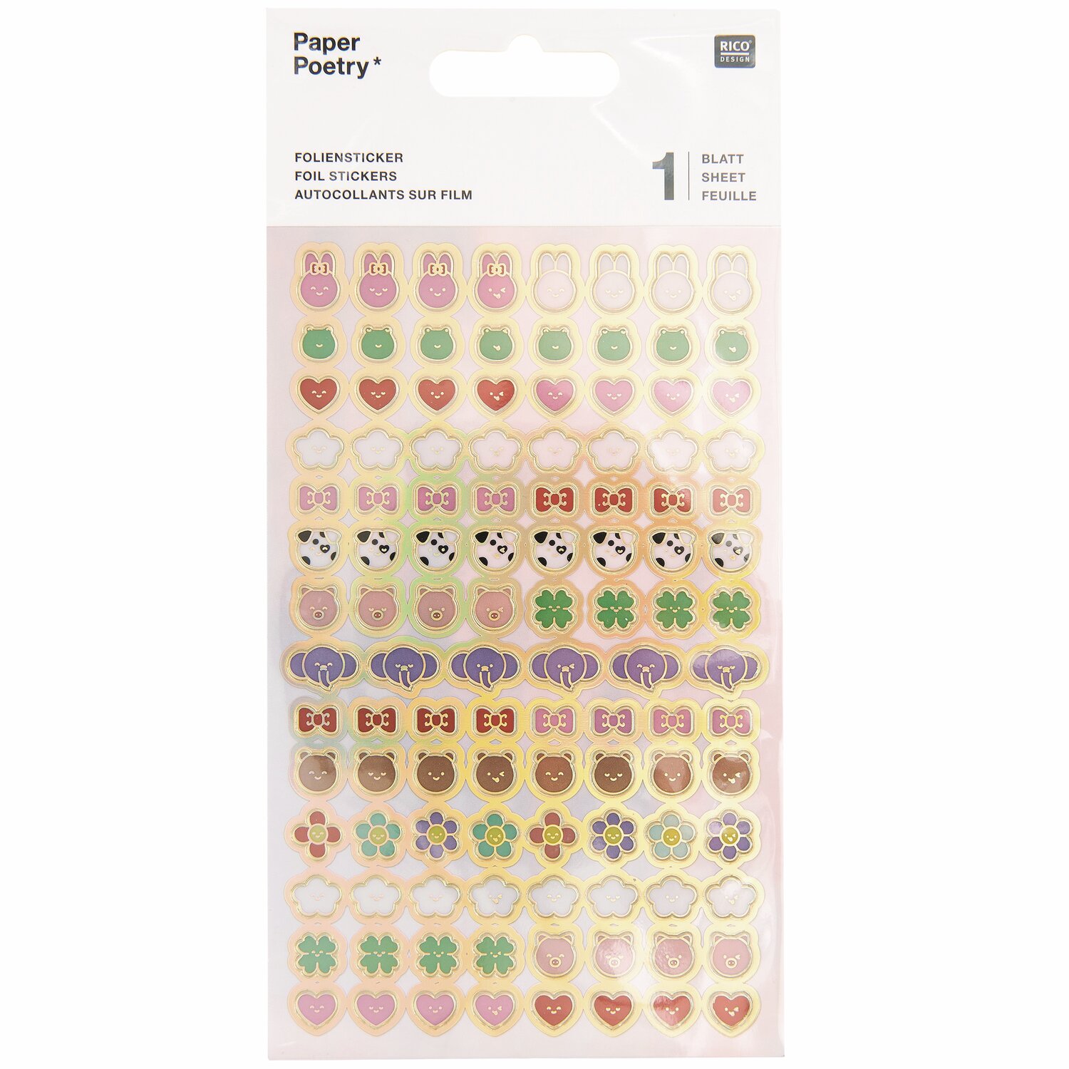 Paper Poetry Foliensticker Chingu von Rico Design