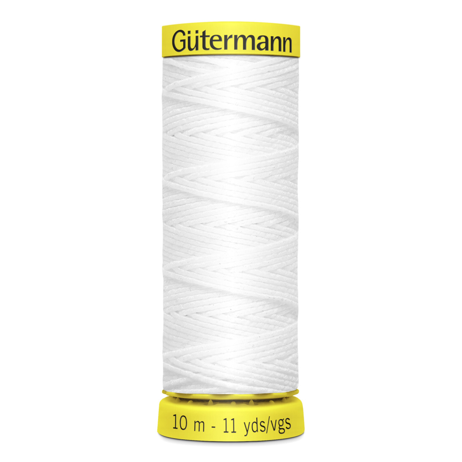 Elasticfaden 10m Farbe Weiß von Gütermann creativ 