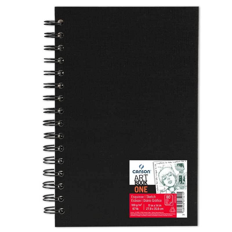 Art Book One Spiralblock 80 Blatt