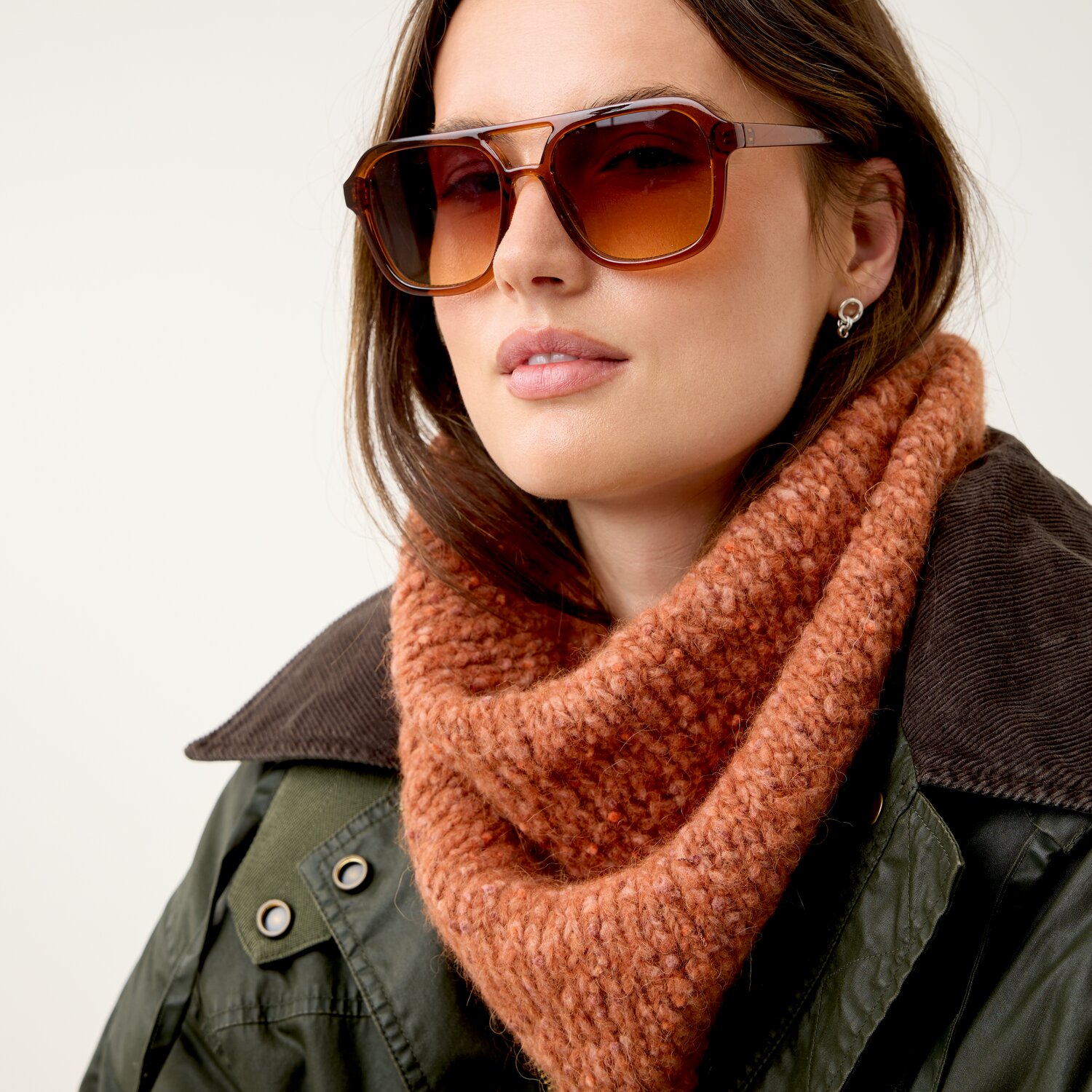 Strickset Dreieckstuch Modell 16 aus Die Neue Masche No. 17 von Rico Design
